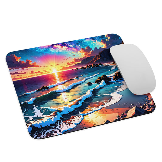 Bright Rocky Shore Mouse Pad - Mouse Pads - Discovery Co.
