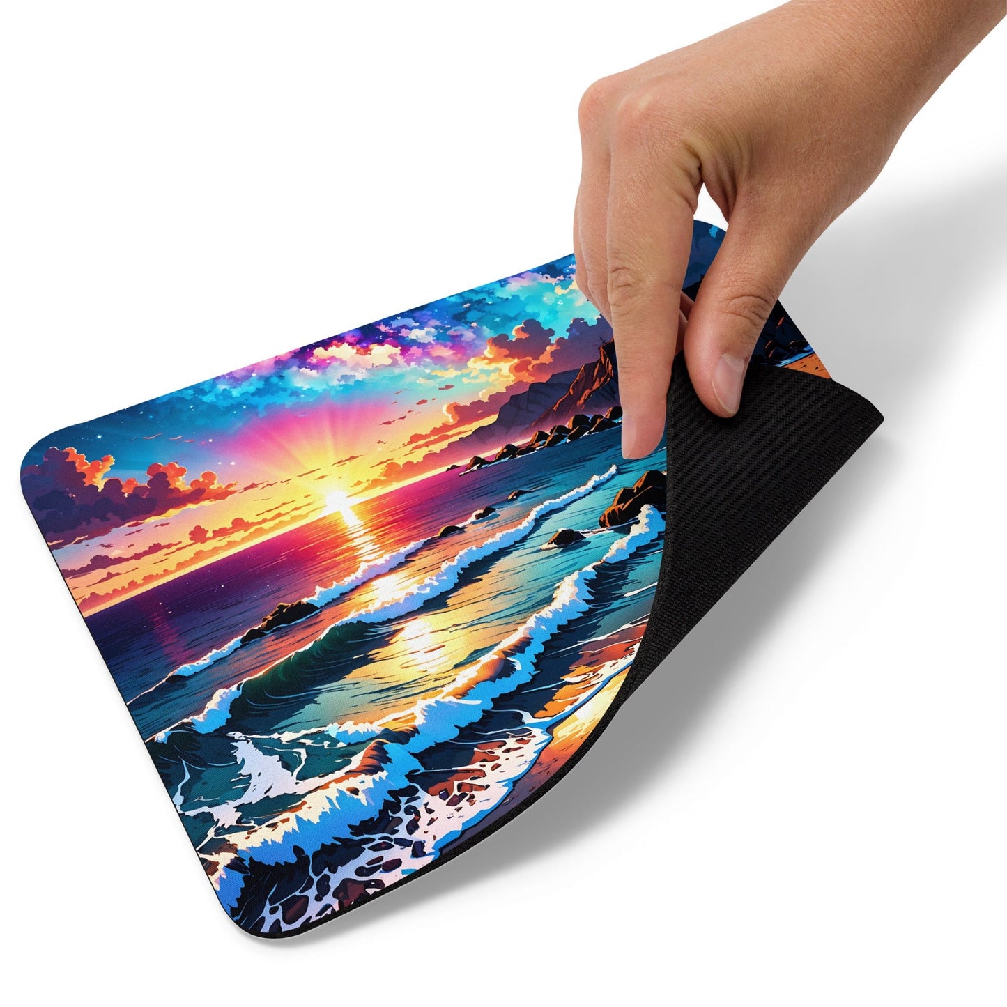 Bright Rocky Shore Mouse Pad - Mouse Pads - Discovery Co.