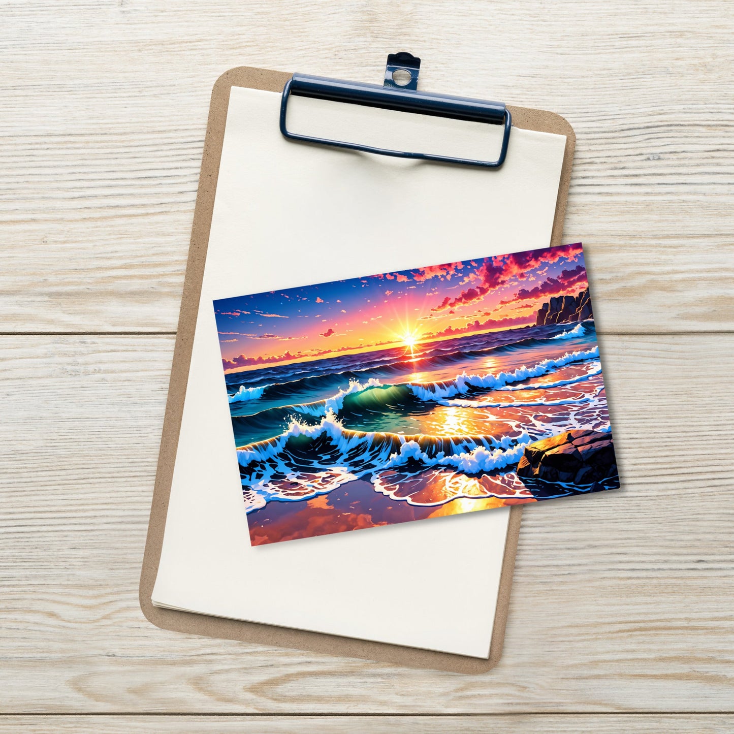 Bright Rocky Shore Standard Postcard - Post Cards - Discovery Co.