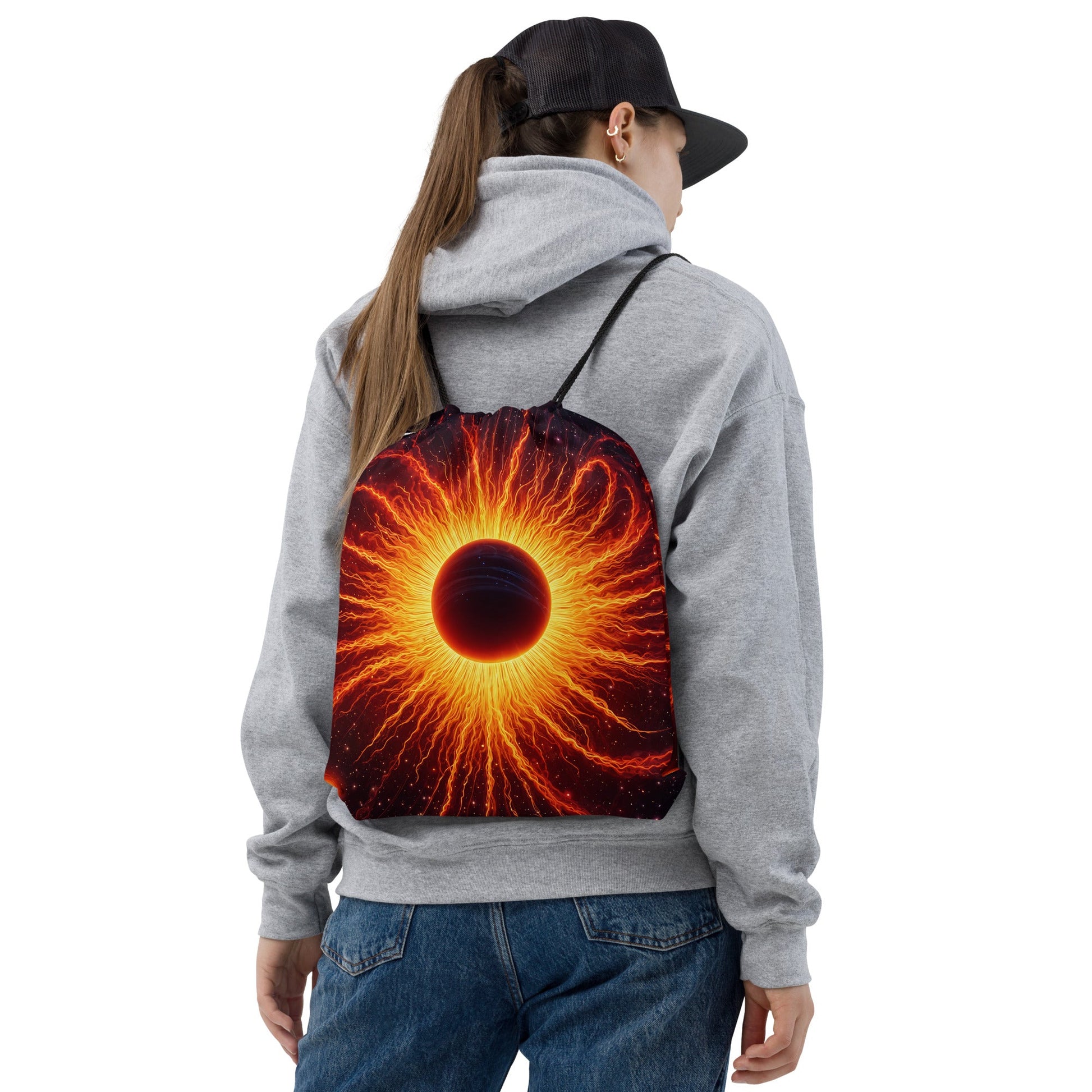 Bright Sun Drawstring Bag - Drawstring Bag - Discovery Co.