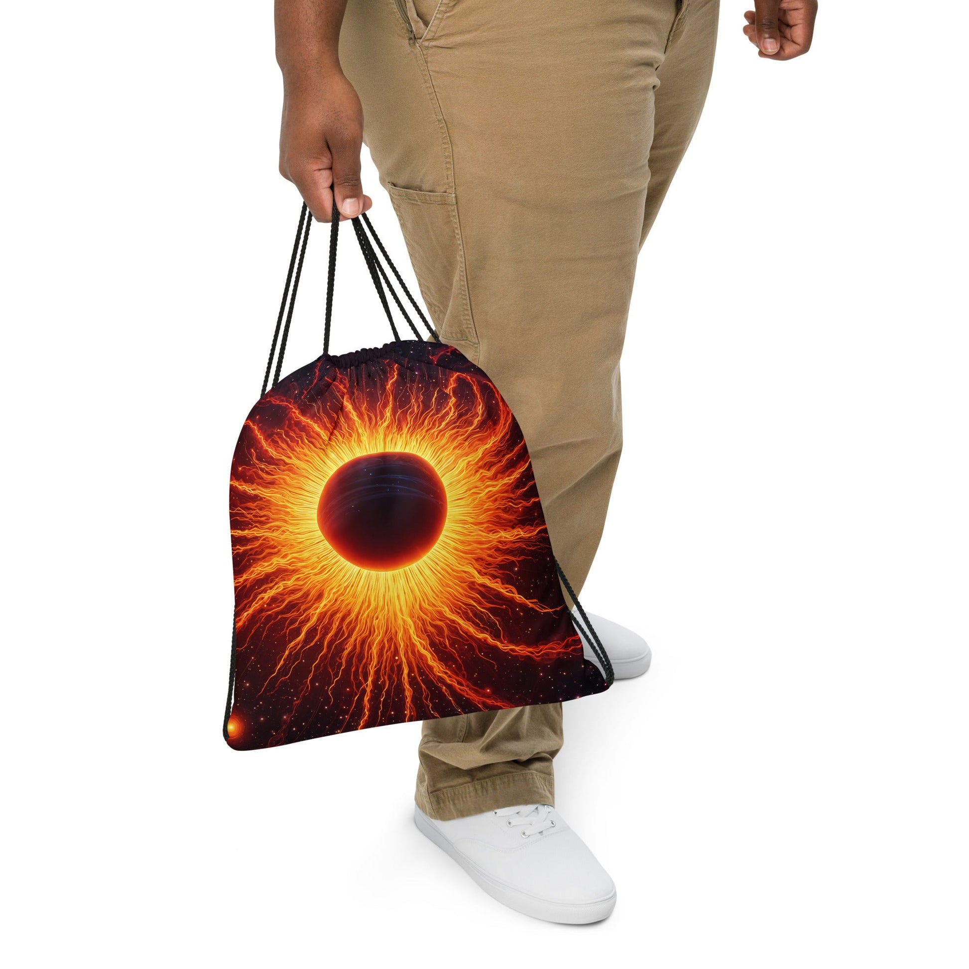 Bright Sun Drawstring Bag - Drawstring Bag - Discovery Co.