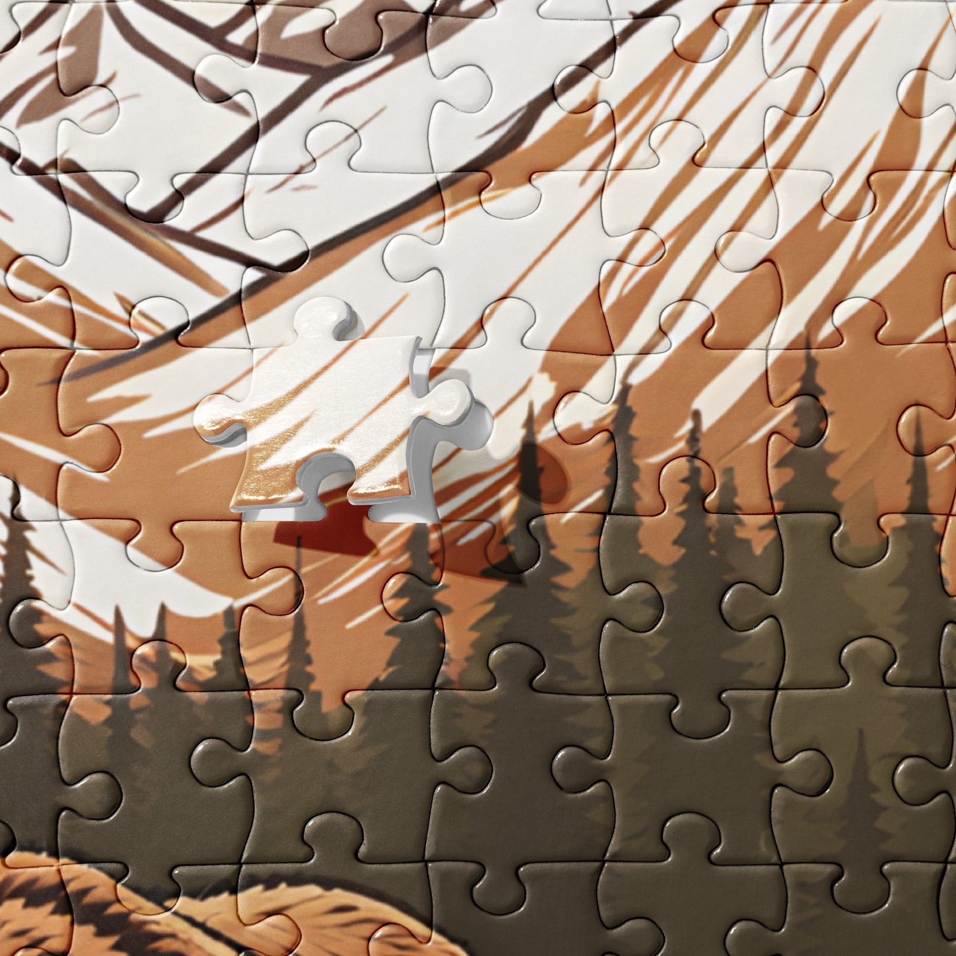 Brown Bear In The River Jigsaw Puzzle - Puzzle - Discovery Co.