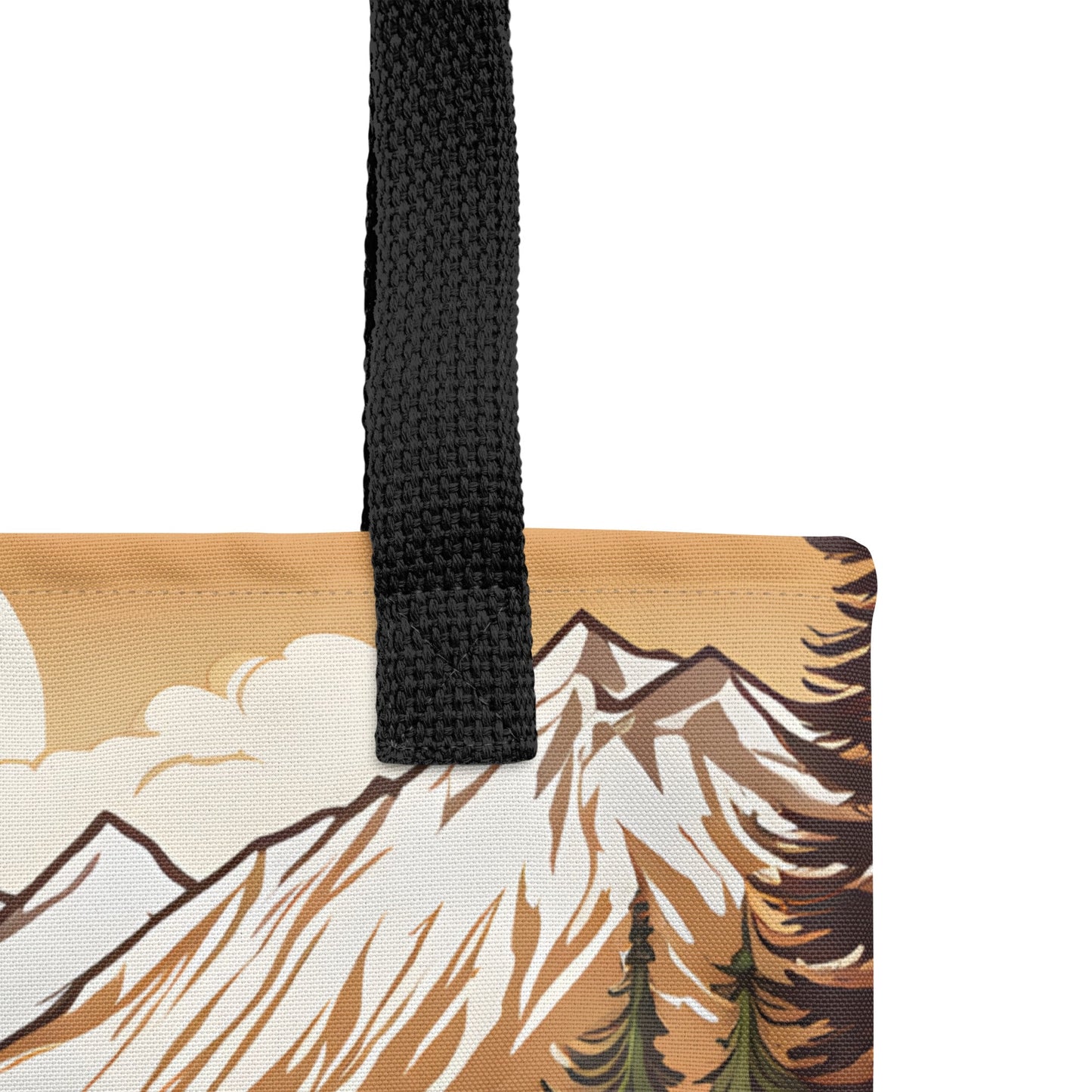 Brown Bear In The River Tote Bag - Tote Bags - Discovery Co.