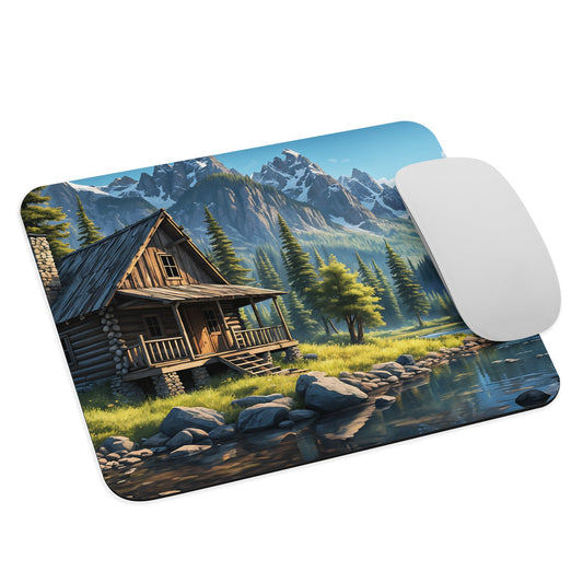 Cabin By The River Mouse Pad - Mouse Pads - Discovery Co.