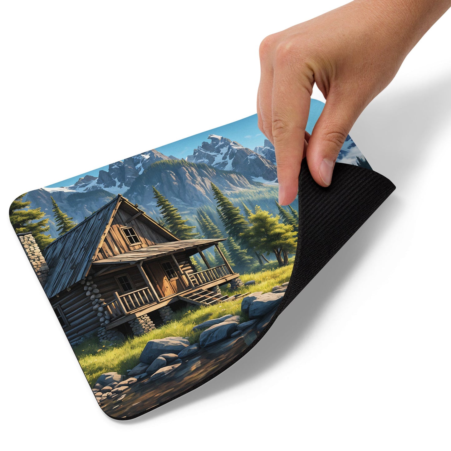 Cabin By The River Mouse Pad - Mouse Pads - Discovery Co.