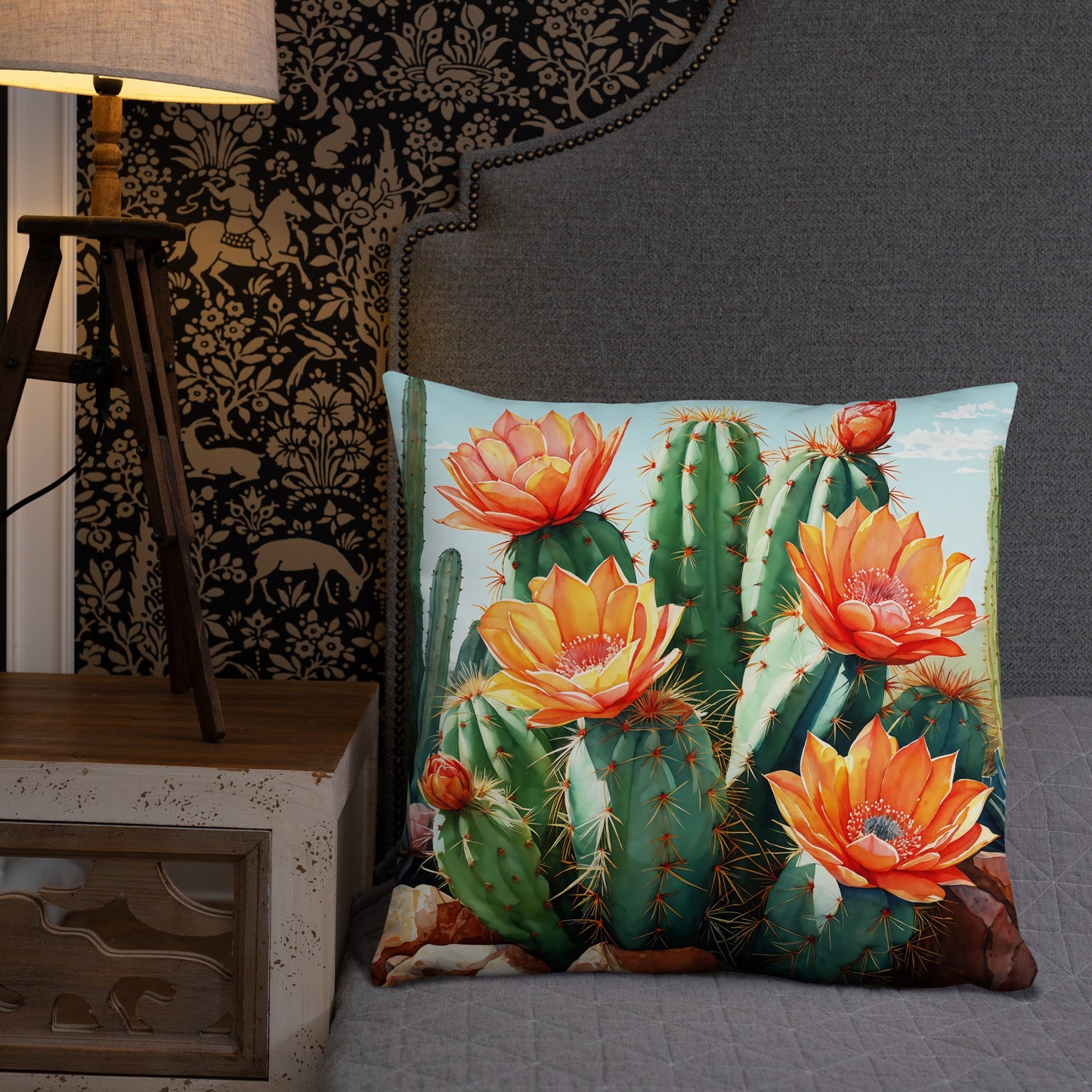 Cactus Bloom Basic Pillow - Pillows - Discovery Co.