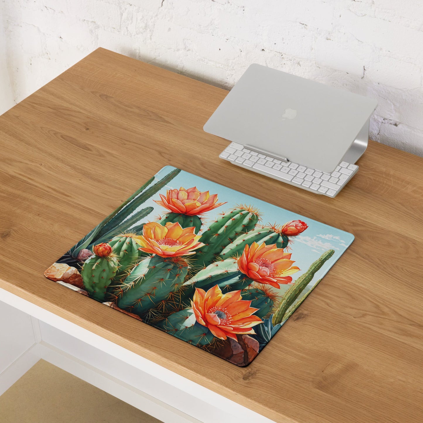 Cactus Bloom Gaming mouse pad - Mouse Pads - Discovery Co.