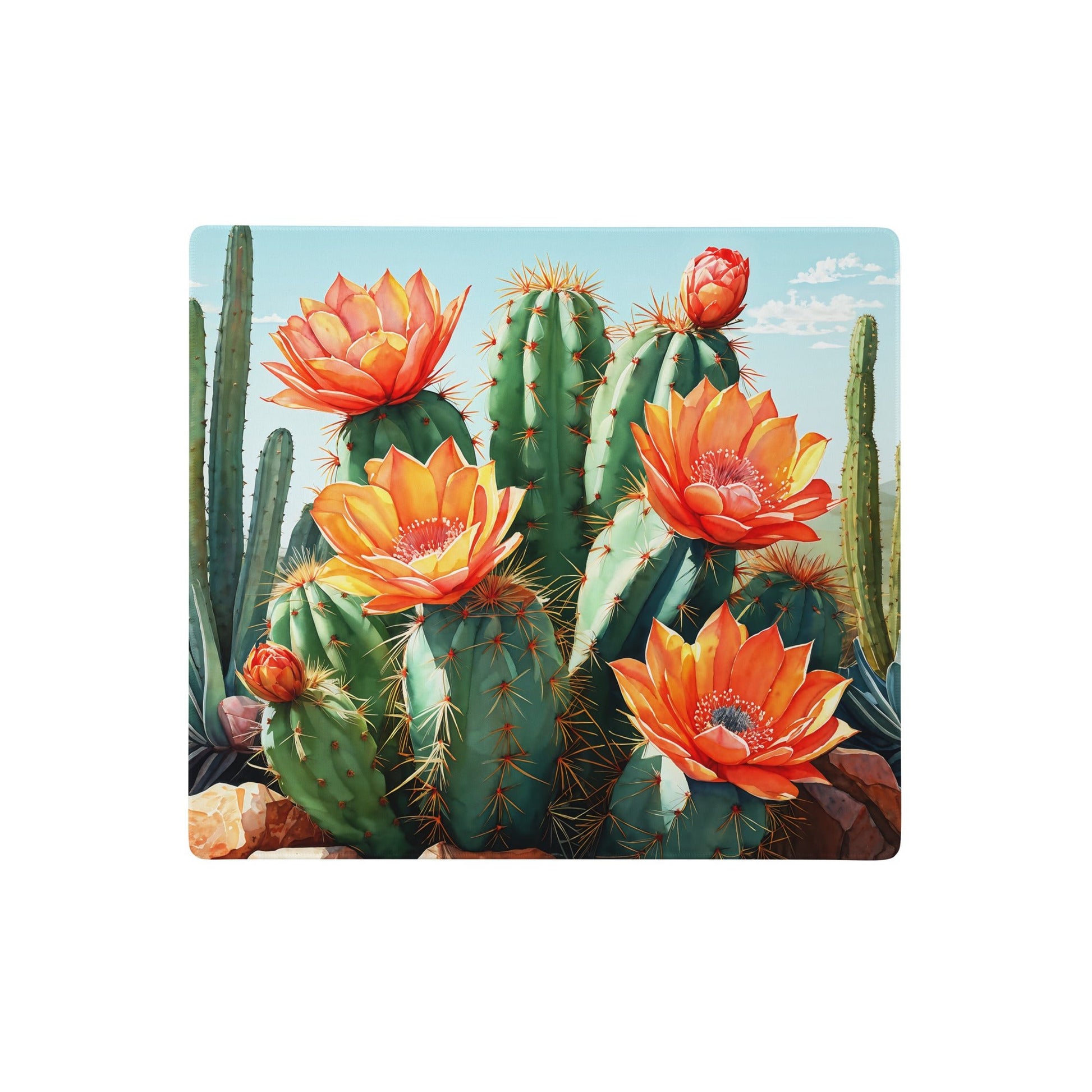 Cactus Bloom Gaming Mouse Pad - Mouse Pads - Discovery Co.