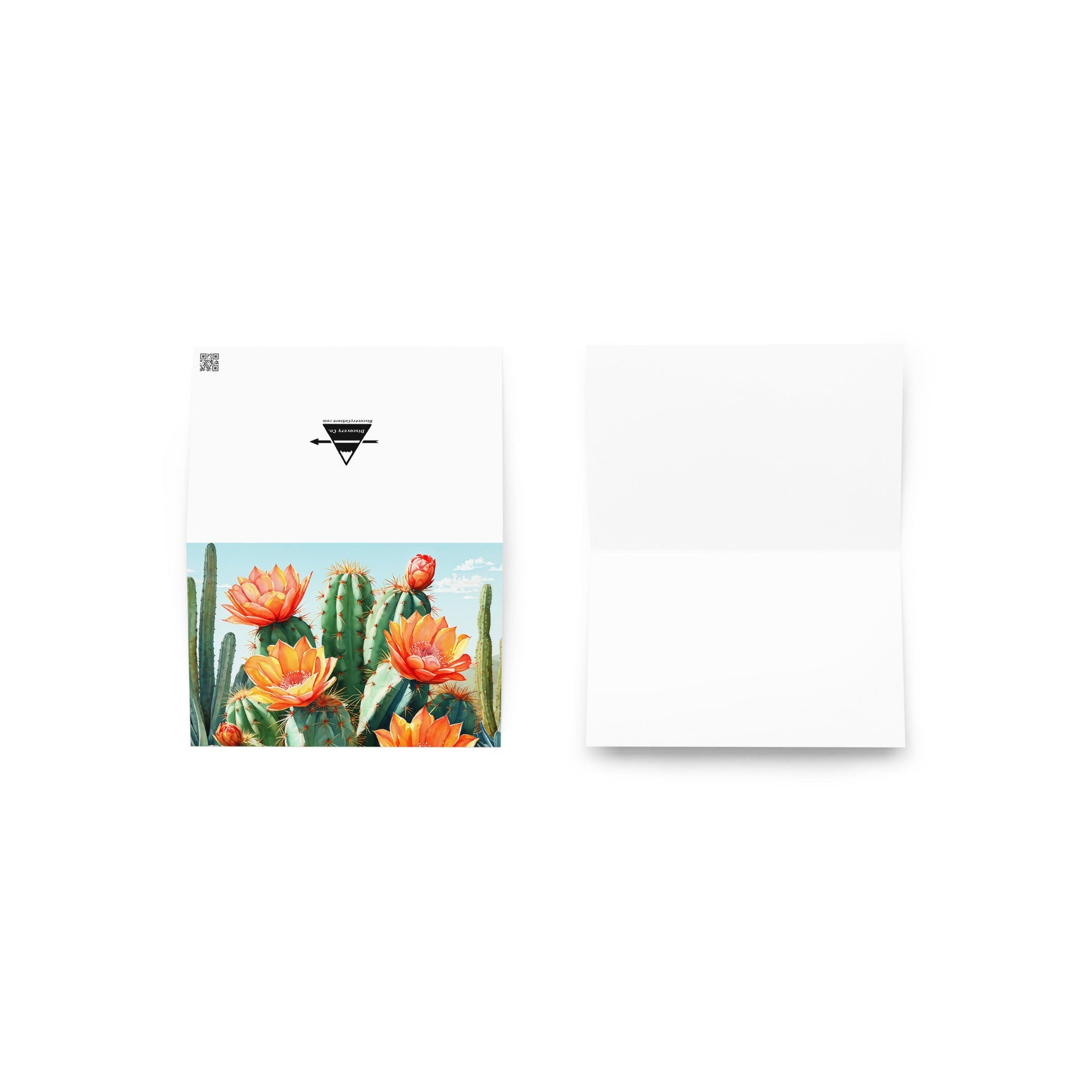 Cactus Bloom Greeting Card - Greeting Card - Discovery Co.