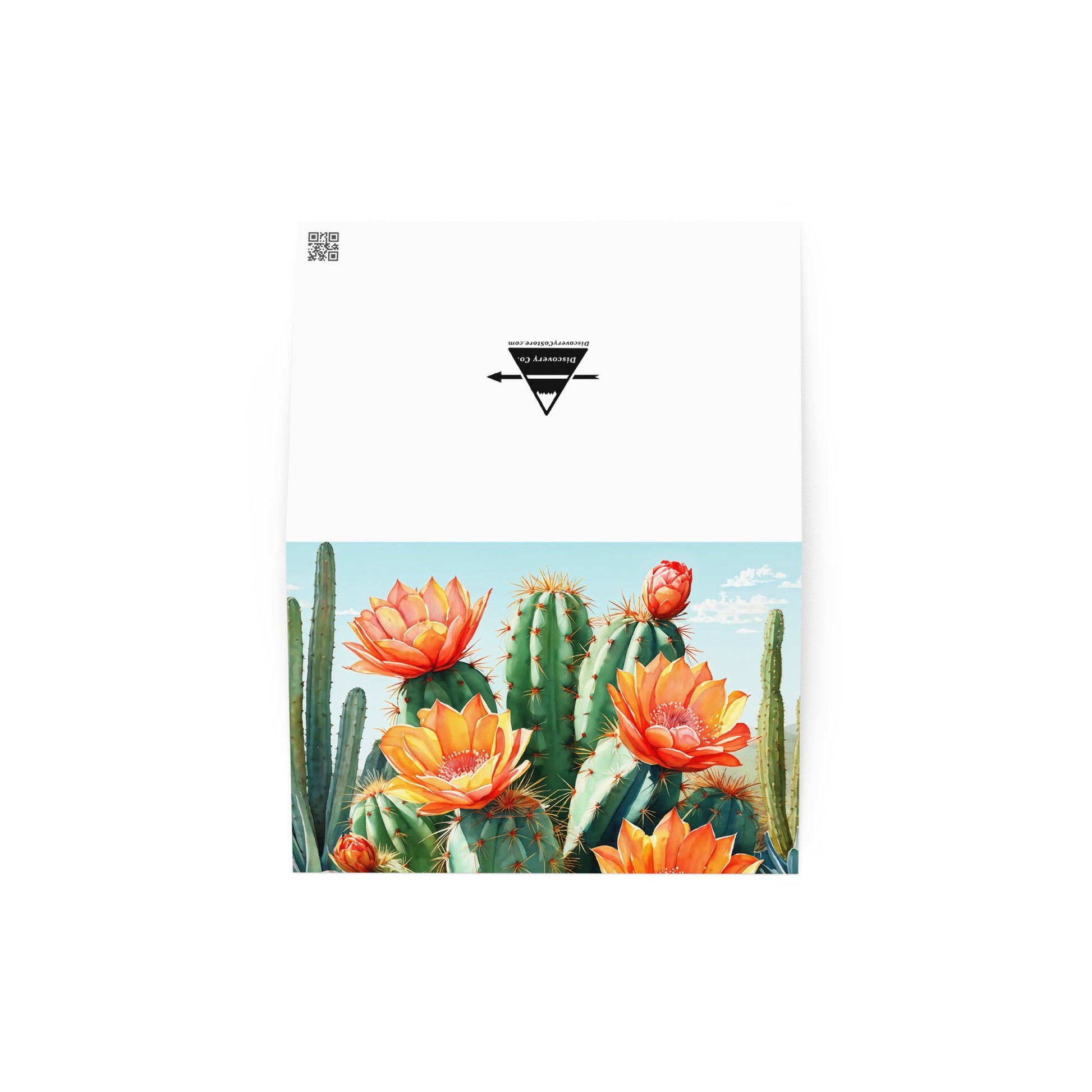 Cactus Bloom Greeting Card - Greeting Card - Discovery Co.