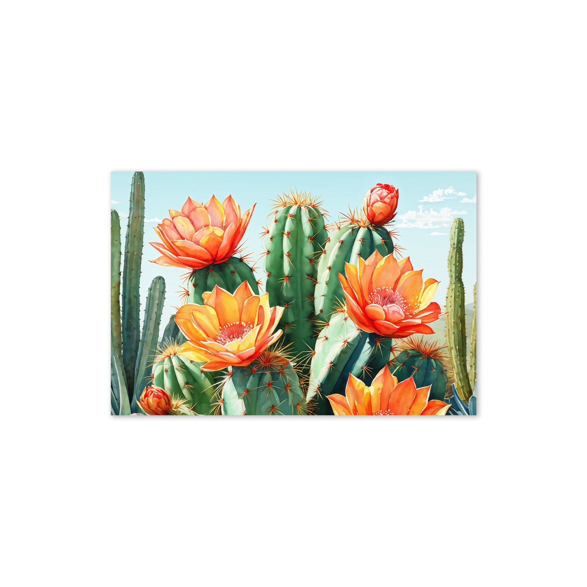 Cactus Bloom Greeting Card - Greeting Card - Discovery Co.