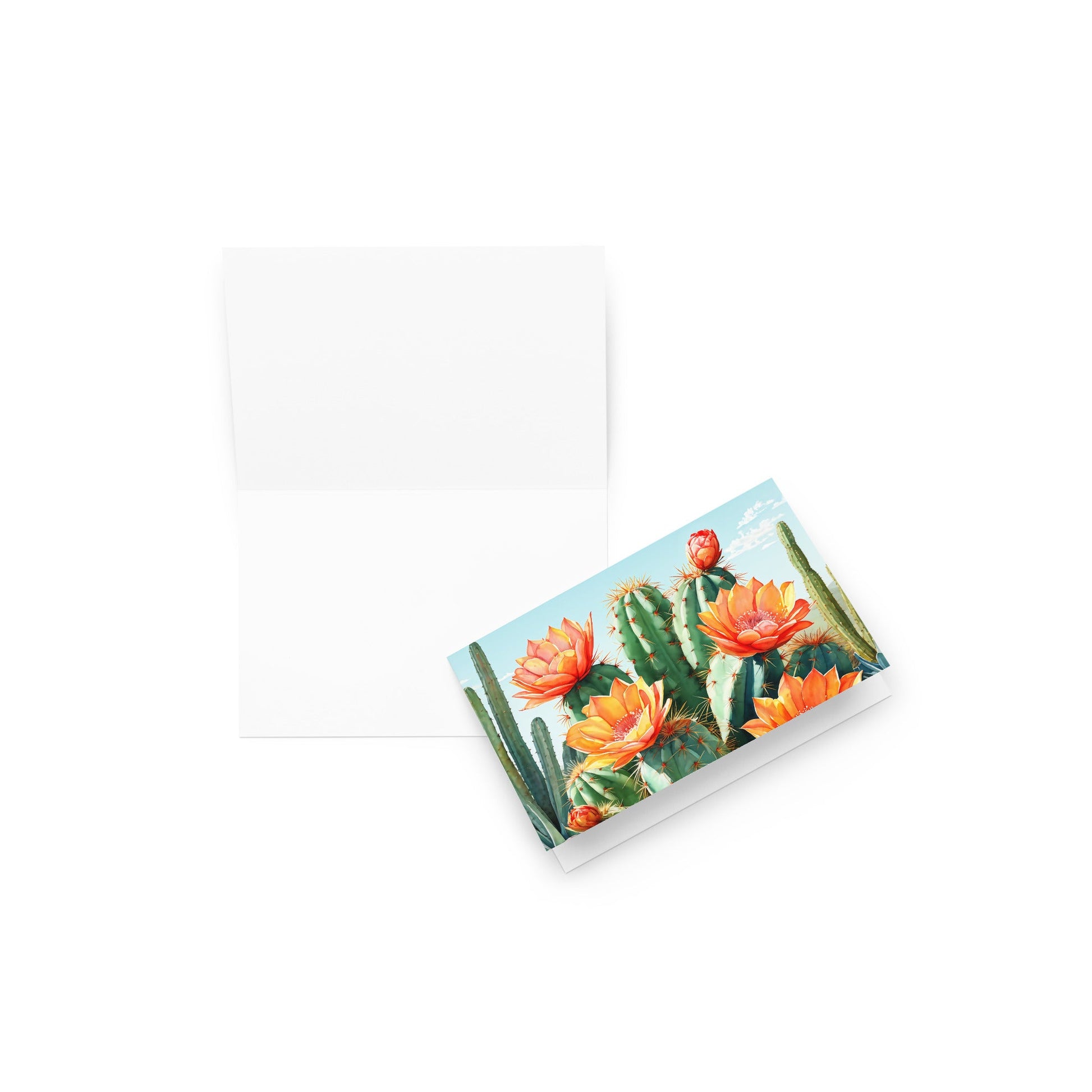 Cactus Bloom Greeting Card - Greeting Card - Discovery Co.