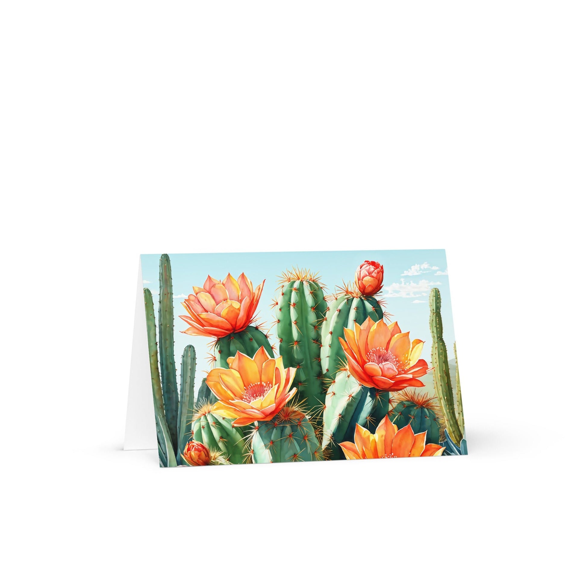 Cactus Bloom Greeting Card - Greeting Card - Discovery Co.