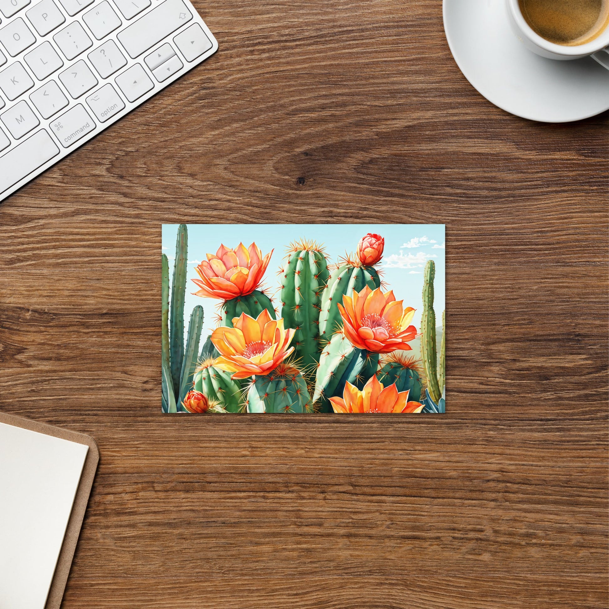 Cactus Bloom Greeting Card - Greeting Card - Discovery Co.