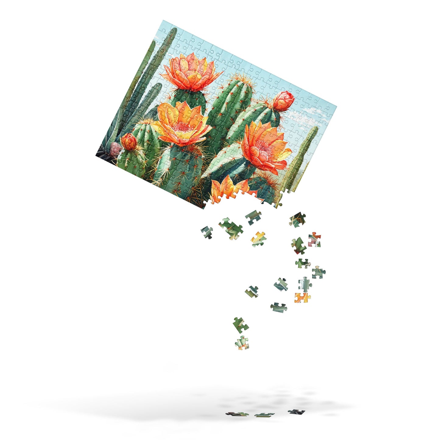 Cactus Bloom Jigsaw Puzzle - Puzzle - Discovery Co.