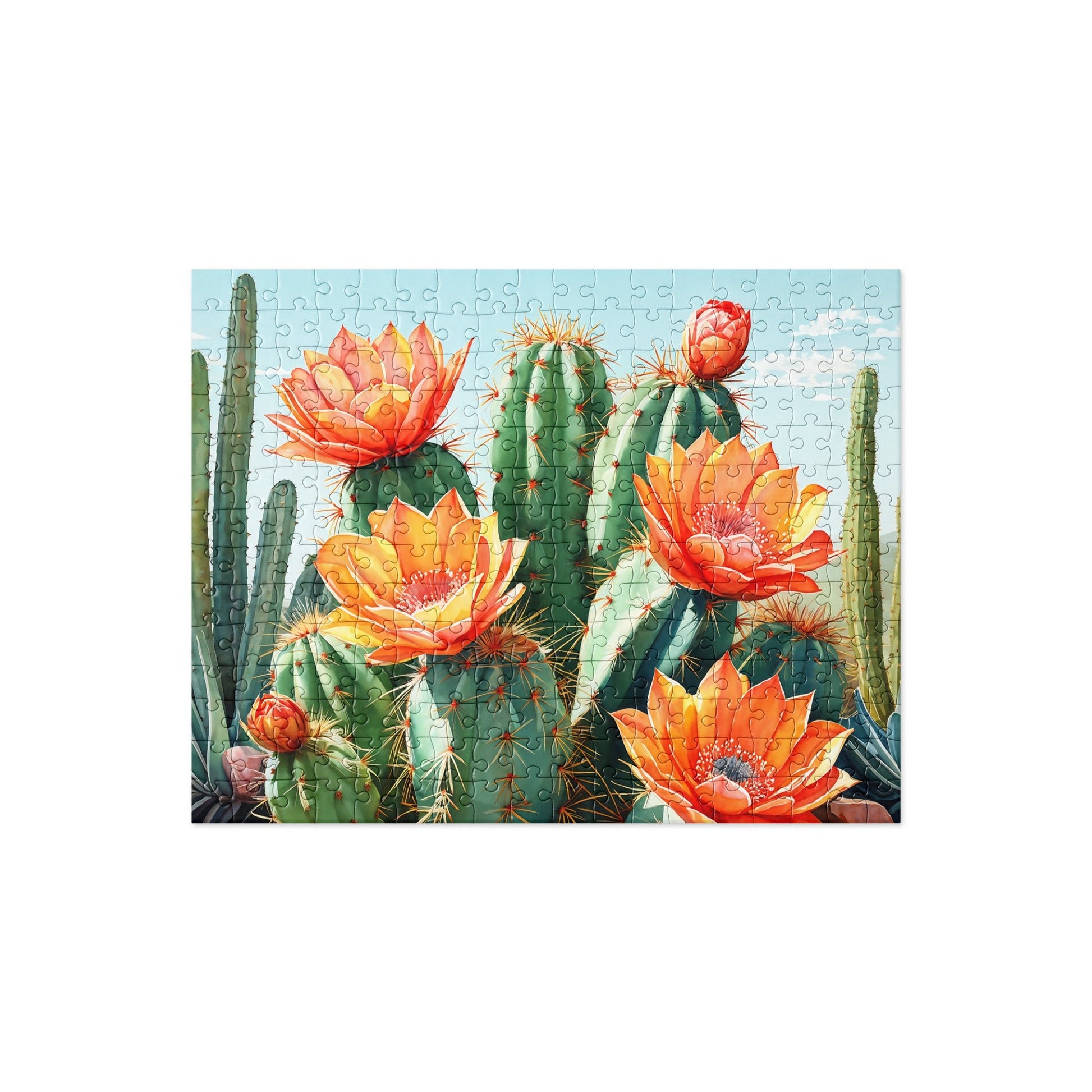 Cactus Bloom Jigsaw Puzzle - Puzzle - Discovery Co.