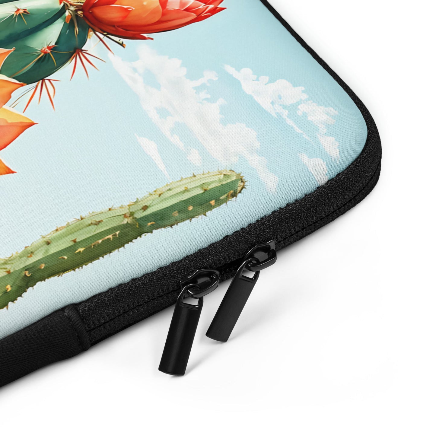 Cactus Bloom Laptop Sleeve - Laptop Cases - Discovery Co.