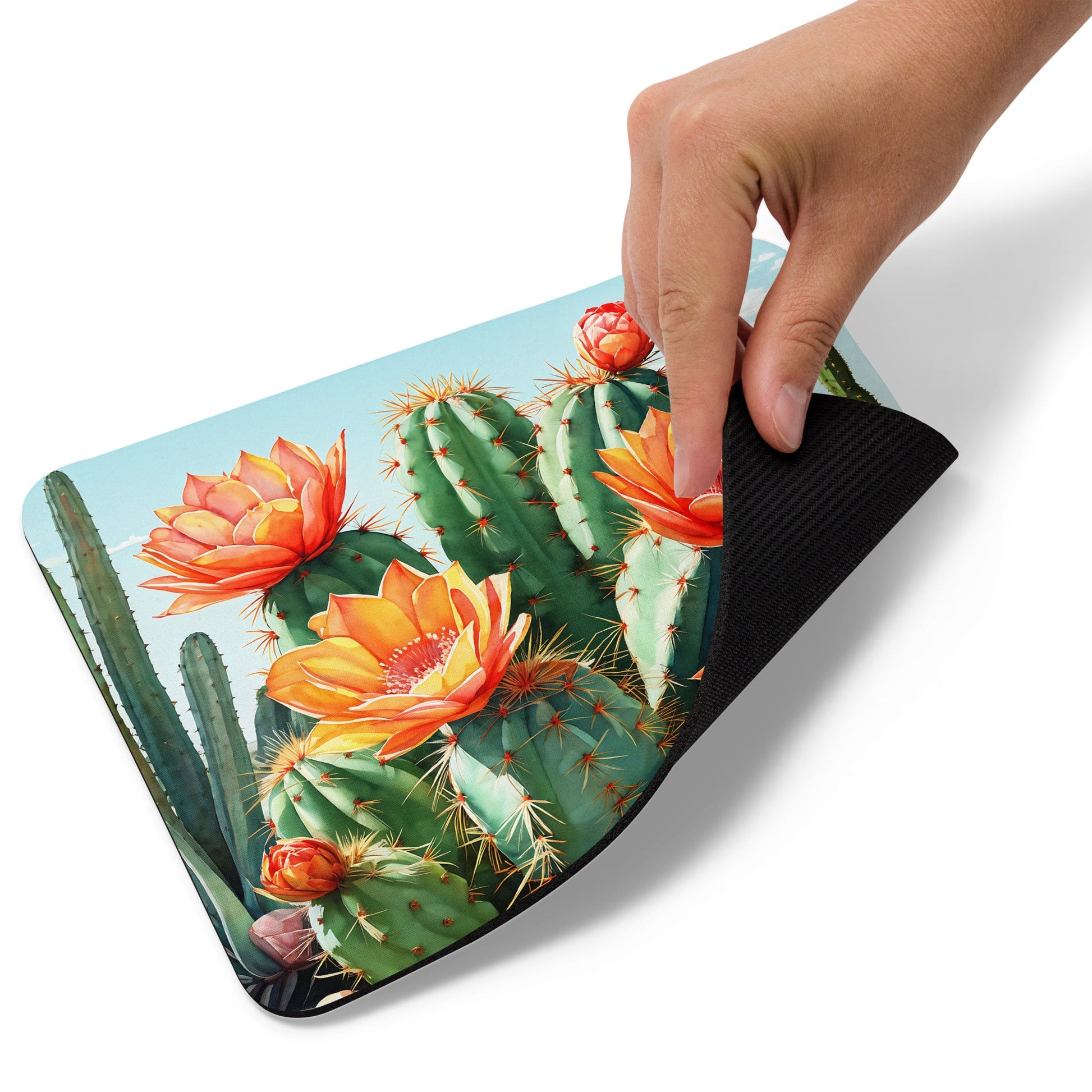 Cactus Bloom Mouse Pad - Mouse Pads - Discovery Co.