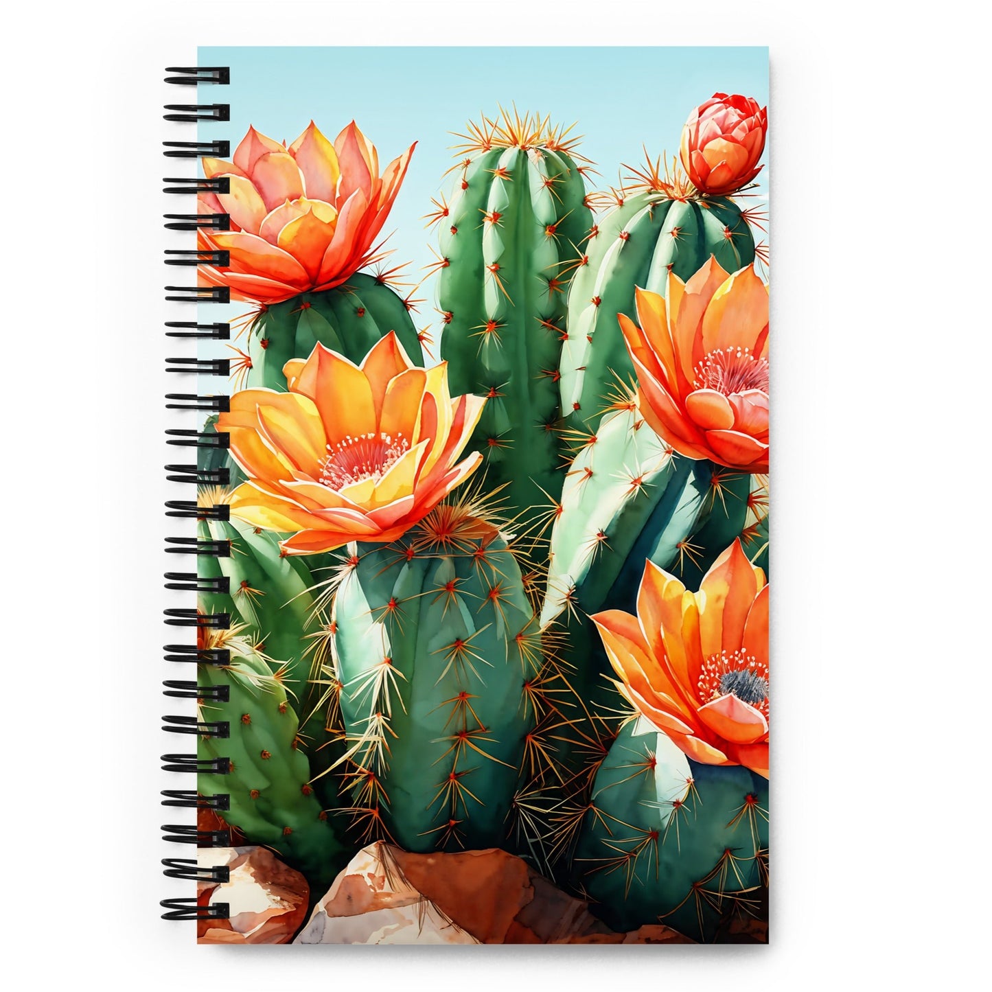 Cactus Bloom Spiral Notebook - Spiral Notebooks - Discovery Co.