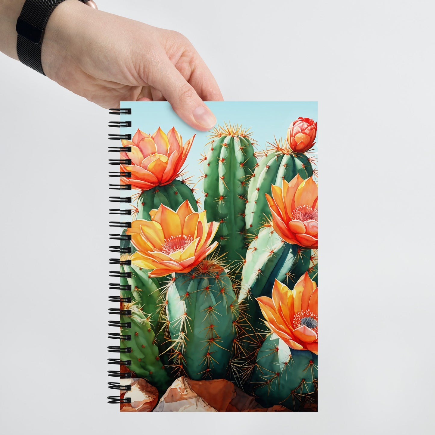 Cactus Bloom Spiral Notebook - Spiral Notebooks - Discovery Co.