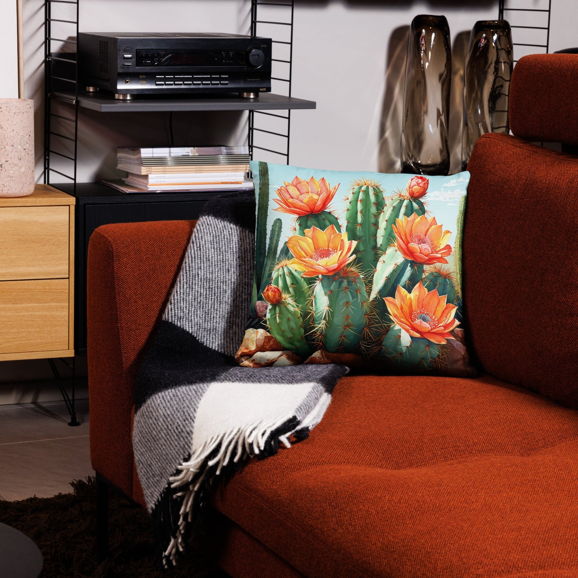 Cactus Bloom Standard Pillow - Pillows - Discovery Co.