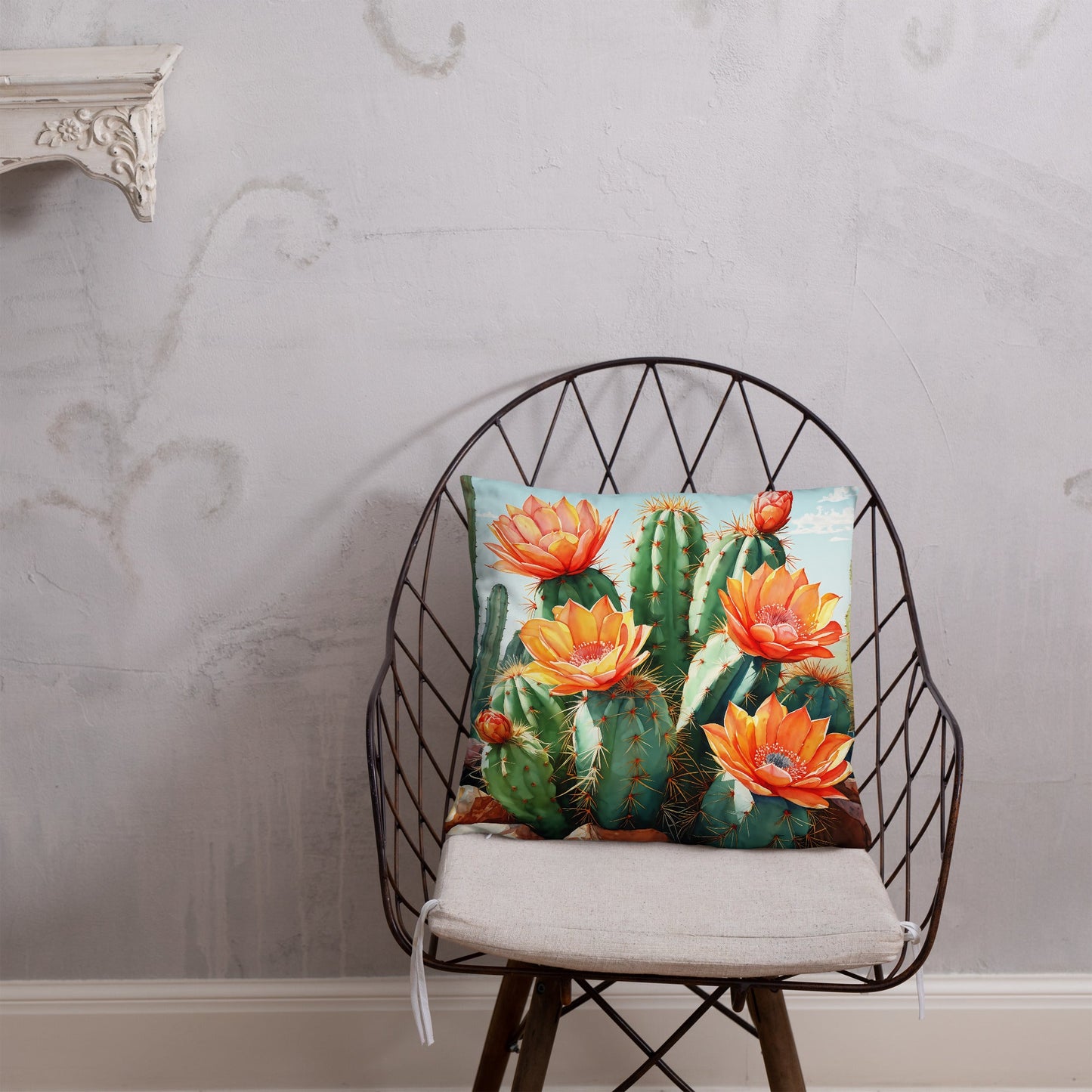 Cactus Bloom Standard Pillow - Pillows - Discovery Co.