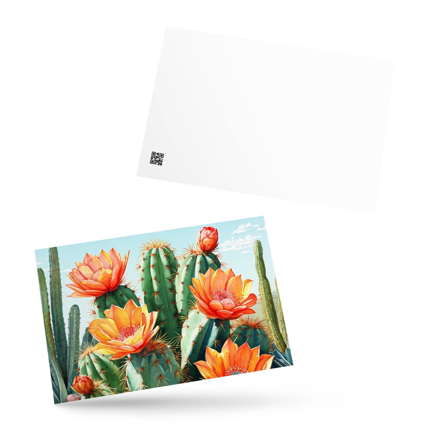 Cactus Bloom Standard Postcard - Post Cards - Discovery Co.