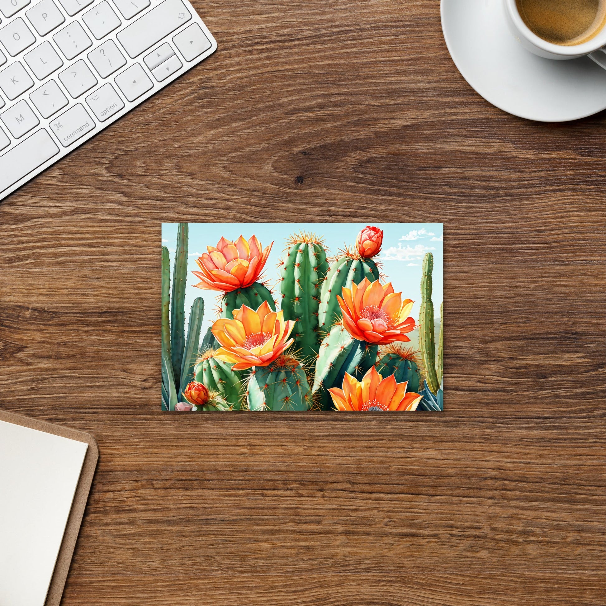 Cactus Bloom Standard Postcard - Post Cards - Discovery Co.