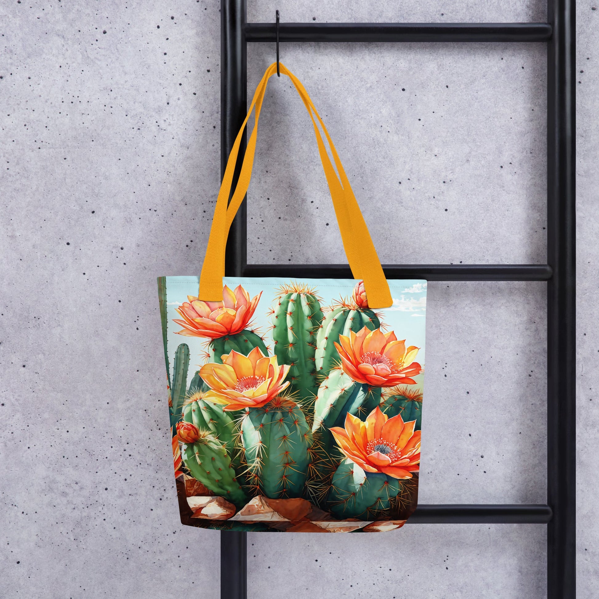 Cactus Bloom Tote Bag - Tote Bags - Discovery Co.