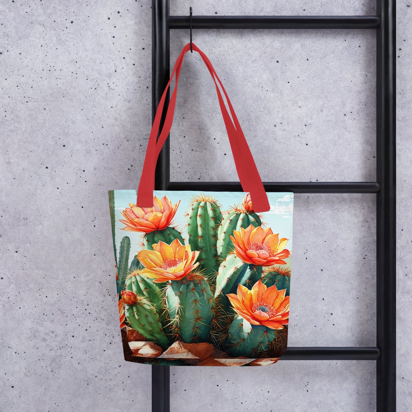 Cactus Bloom Tote Bag - Tote Bags - Discovery Co.