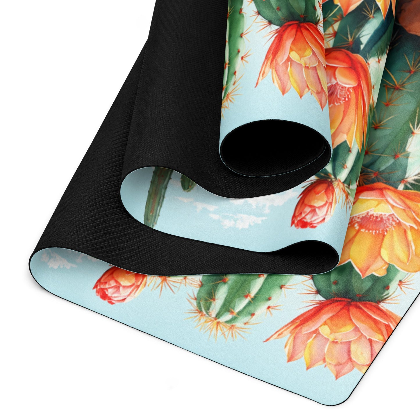 Cactus Bloom Yoga Mat - Yoga Mat - Discovery Co.