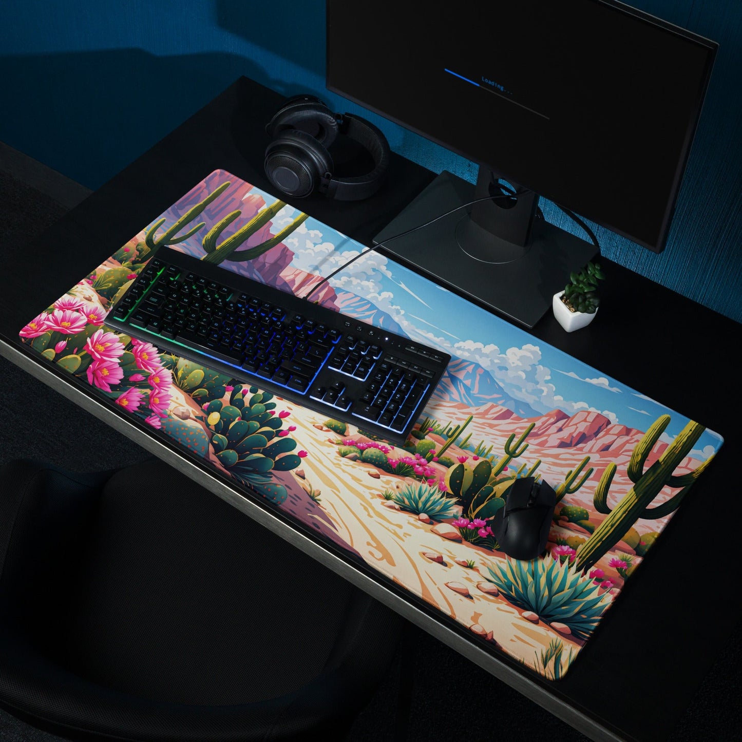 Cactus Desert II Gaming Mouse Pad - Mouse Pads - Discovery Co.