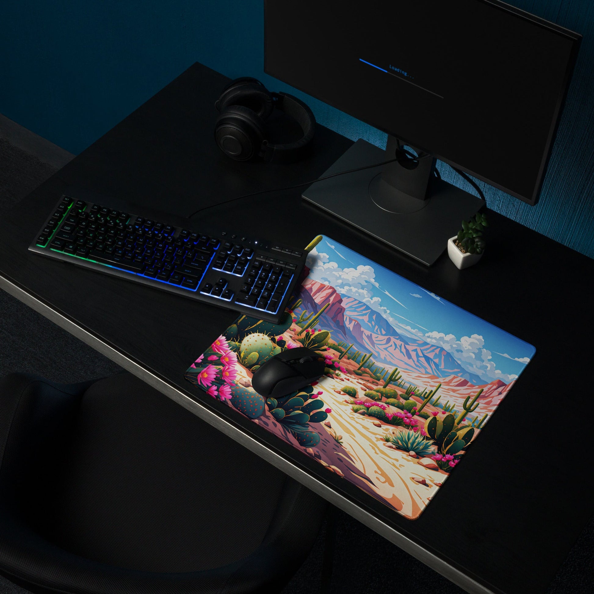 Cactus Desert II Gaming Mouse Pad - Mouse Pads - Discovery Co.