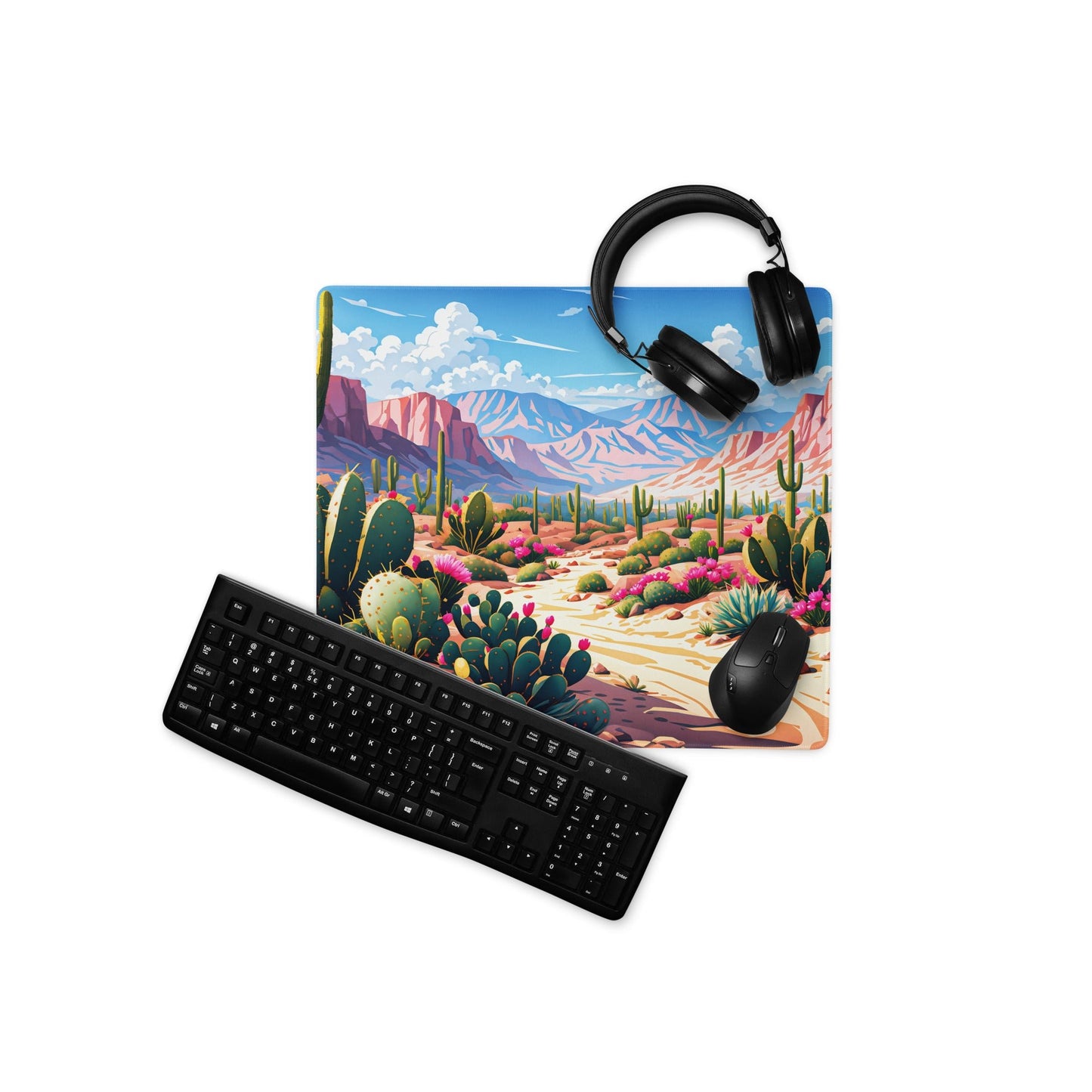 Cactus Desert II Gaming Mouse Pad - Mouse Pads - Discovery Co.