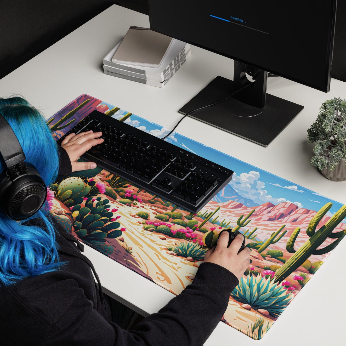 Cactus Desert II Gaming Mouse Pad - Mouse Pads - Discovery Co.