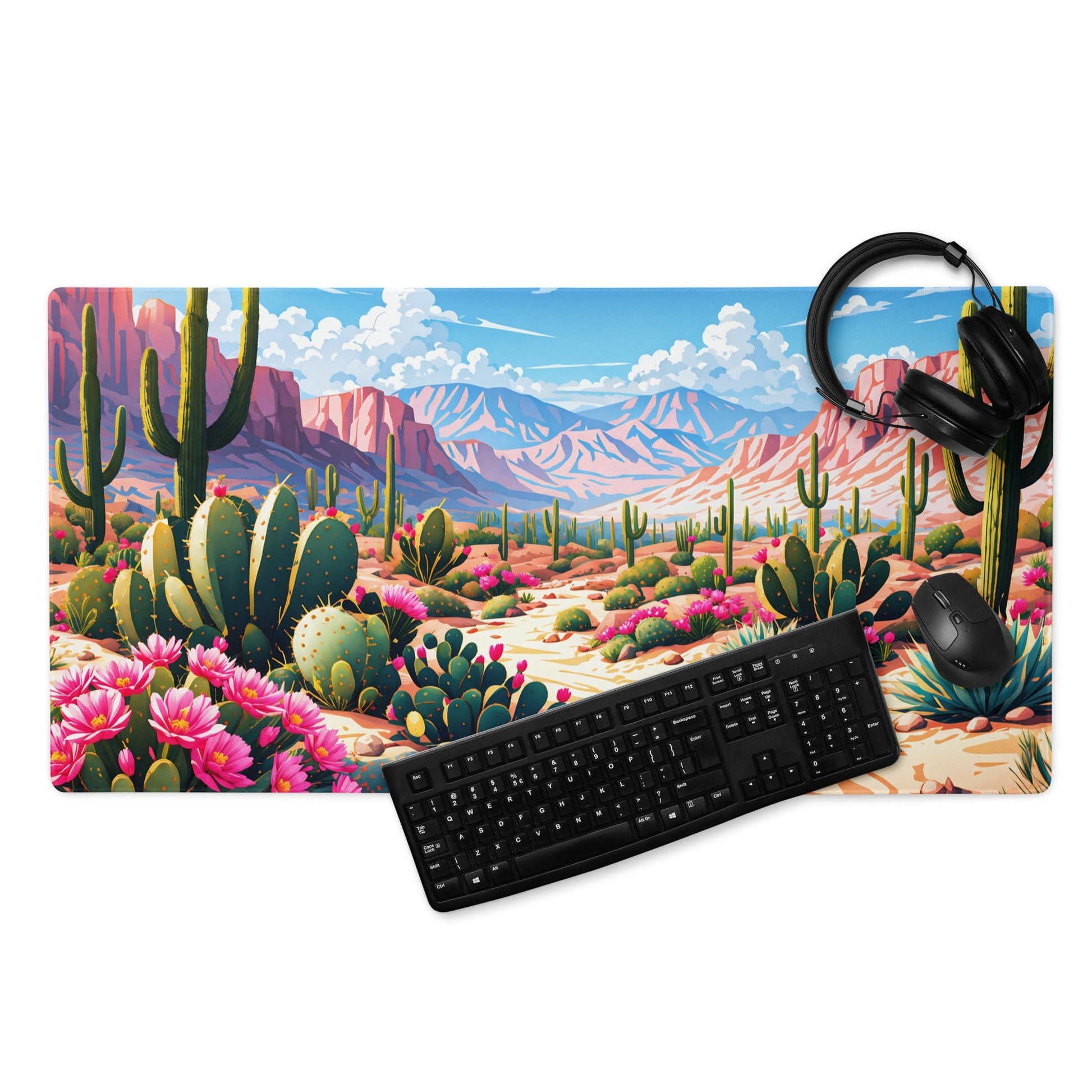 Cactus Desert II Gaming Mouse Pad - Mouse Pads - Discovery Co.