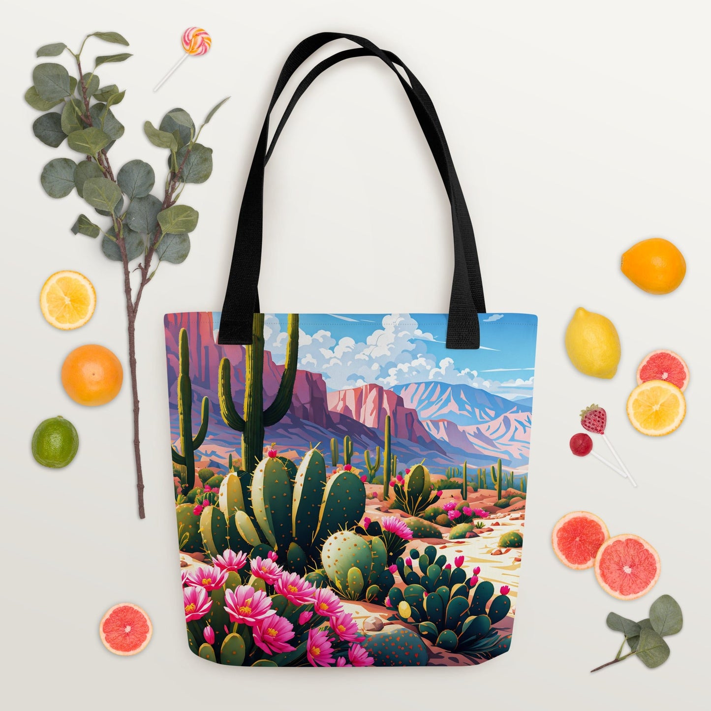 Cactus Desert II Tote Bag - Tote Bags - Discovery Co.