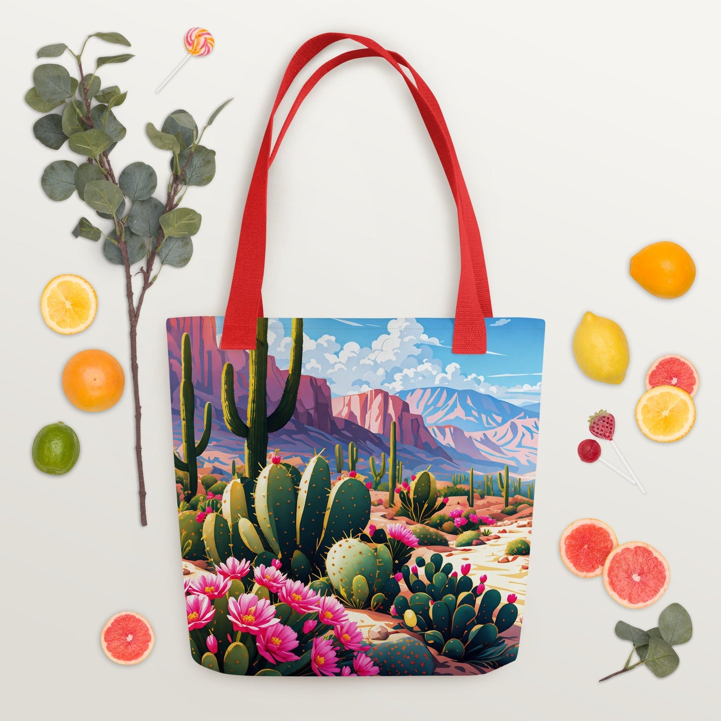 Cactus Desert II Tote Bag - Tote Bags - Discovery Co.