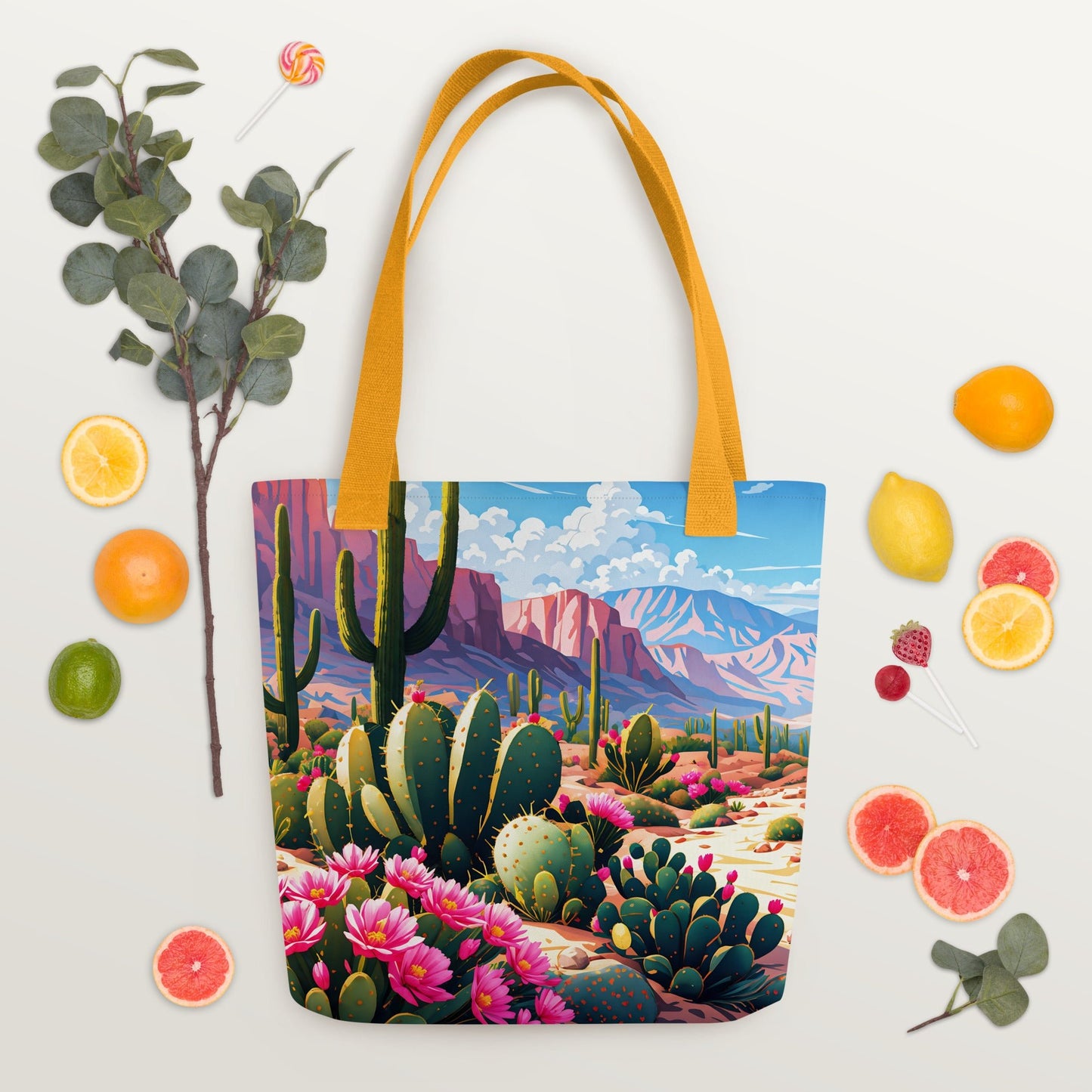 Cactus Desert II Tote Bag - Tote Bags - Discovery Co.