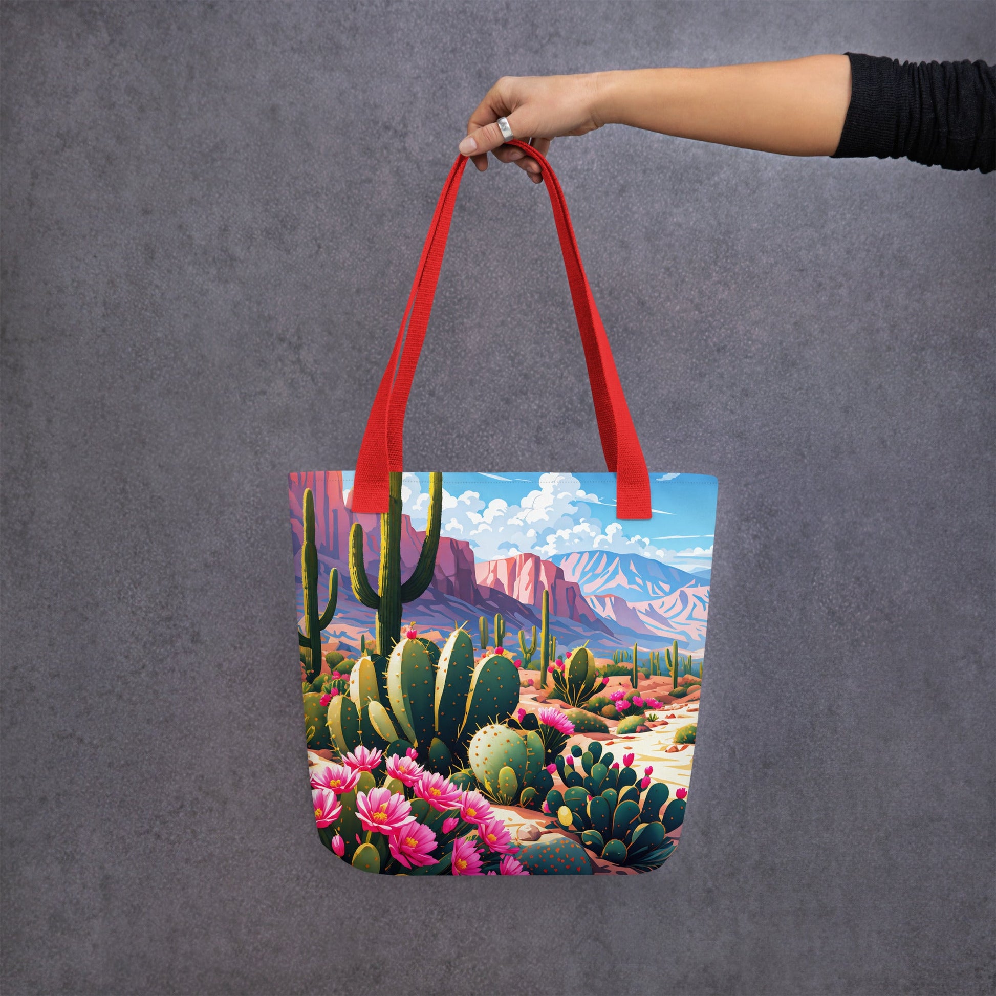 Cactus Desert II Tote Bag - Tote Bags - Discovery Co.