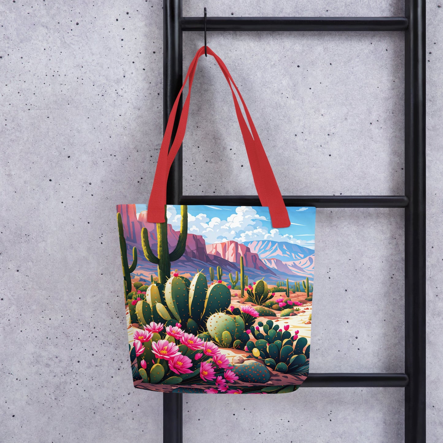 Cactus Desert II Tote Bag - Tote Bags - Discovery Co.