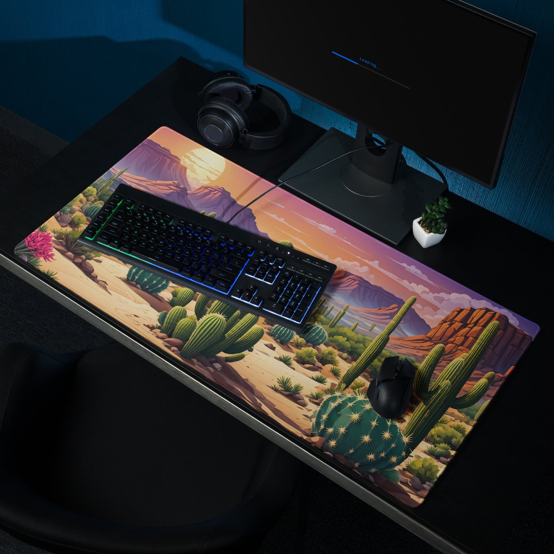 Cactus Desert III Gaming Mouse Pad - Mouse Pads - Discovery Co.