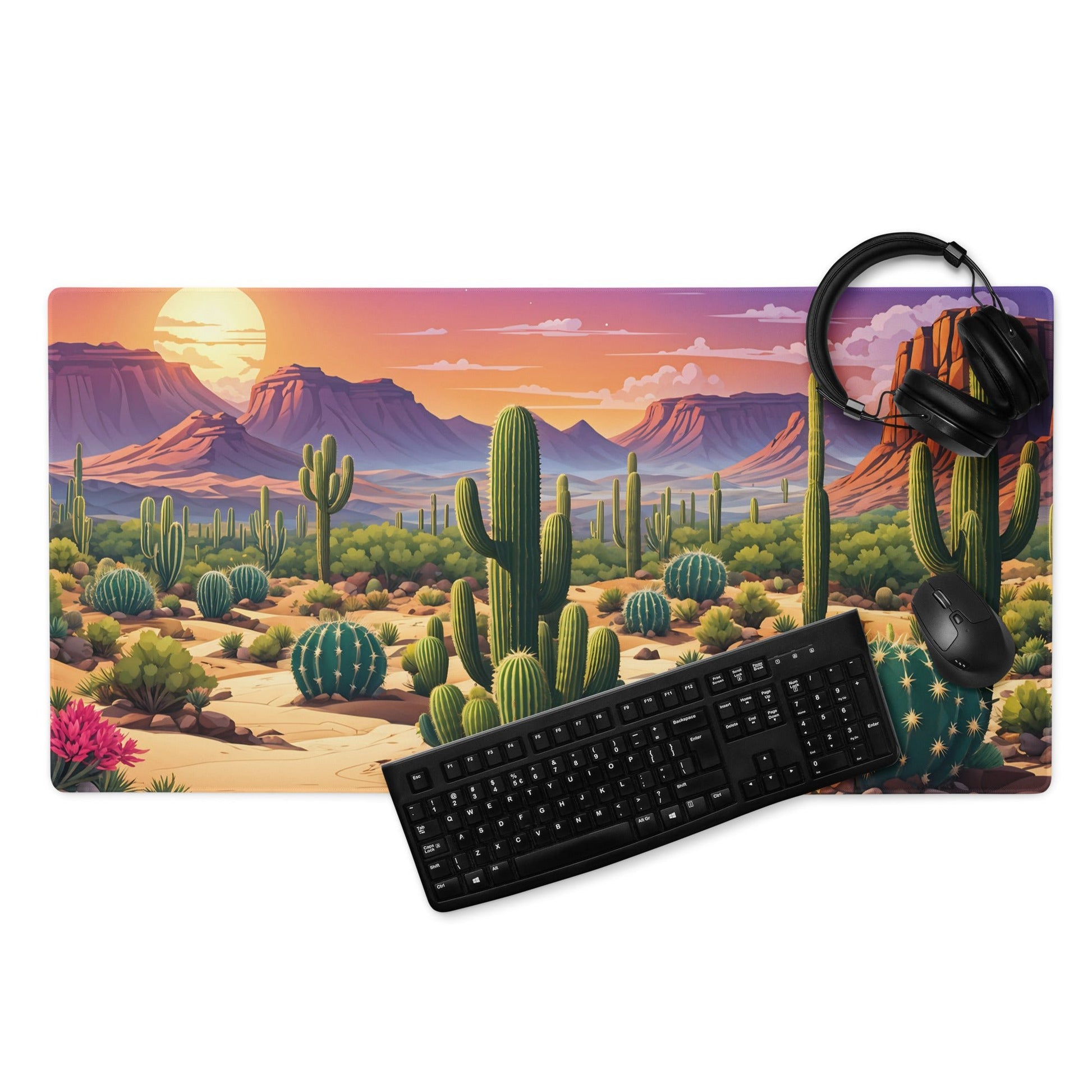 Cactus Desert III Gaming Mouse Pad - Mouse Pads - Discovery Co.