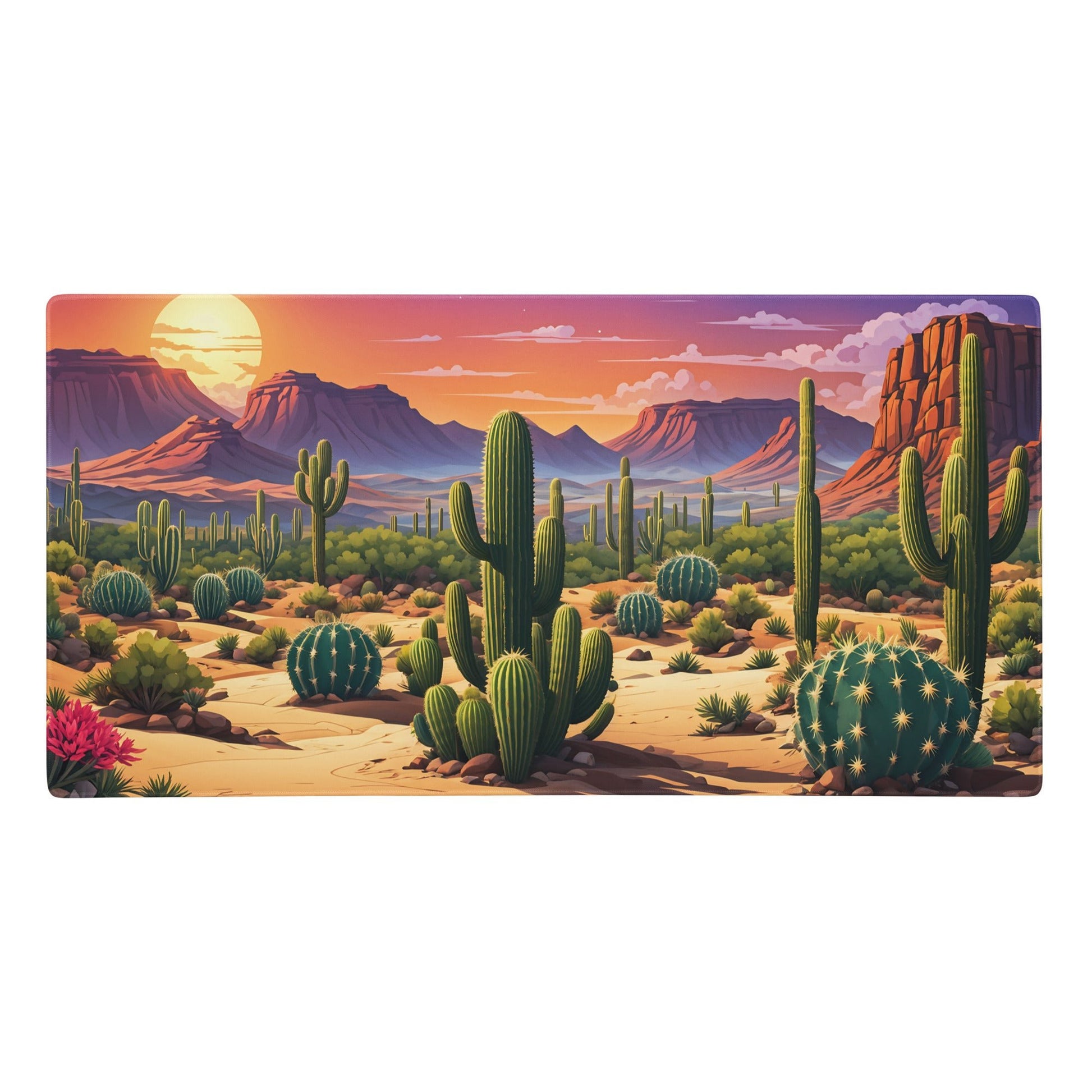 Cactus Desert III Gaming Mouse Pad - Mouse Pads - Discovery Co.