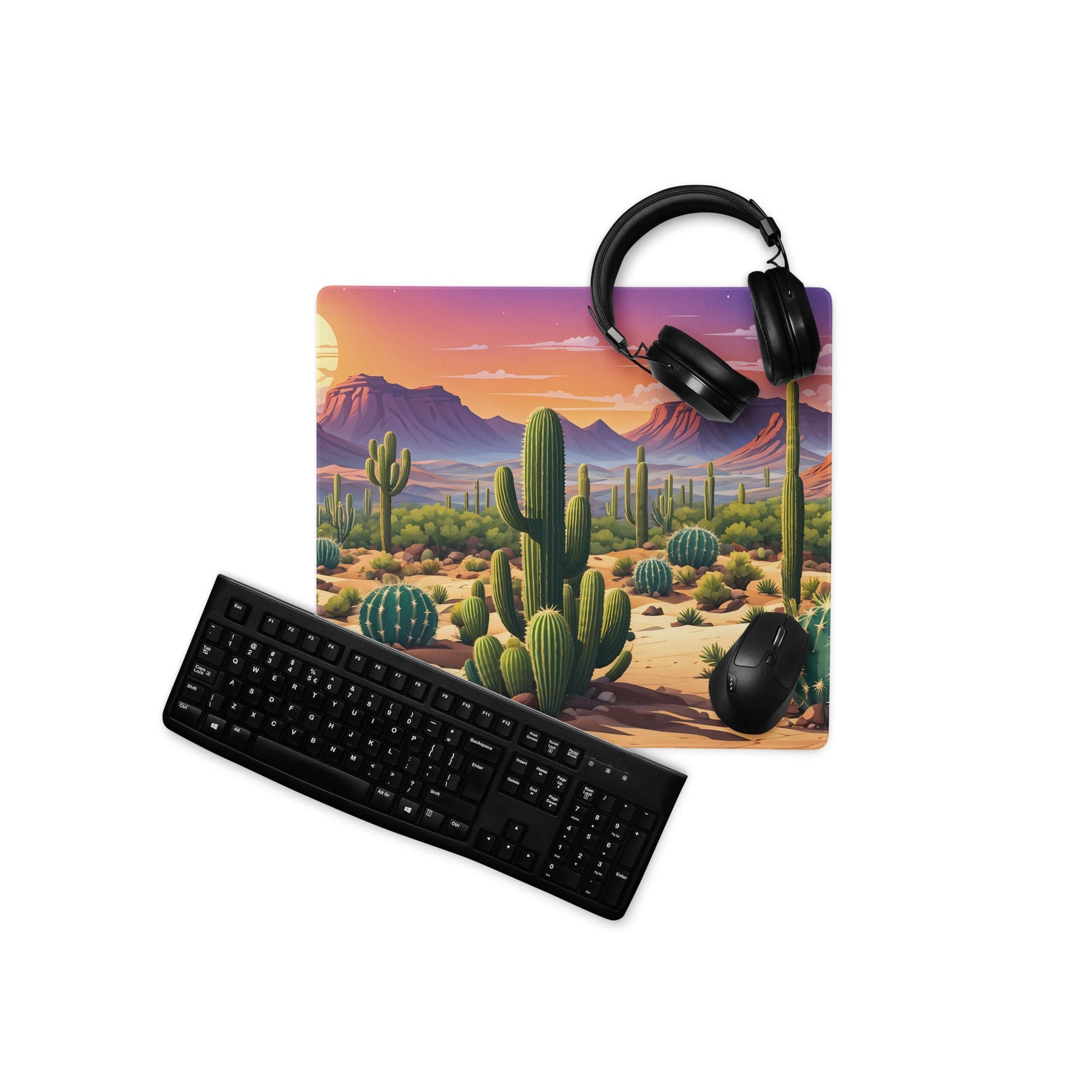 Cactus Desert III Gaming Mouse Pad - Mouse Pads - Discovery Co.