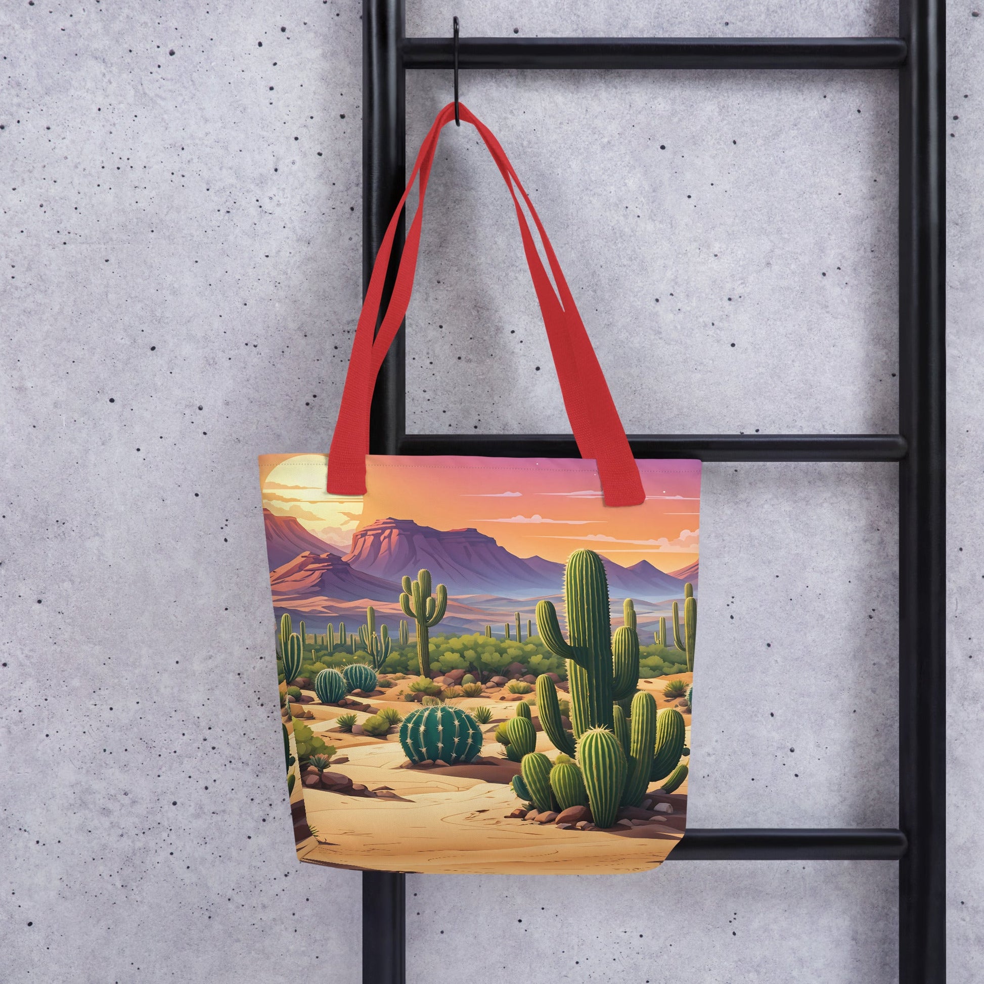 Cactus Desert III Tote Bag - Tote Bags - Discovery Co.