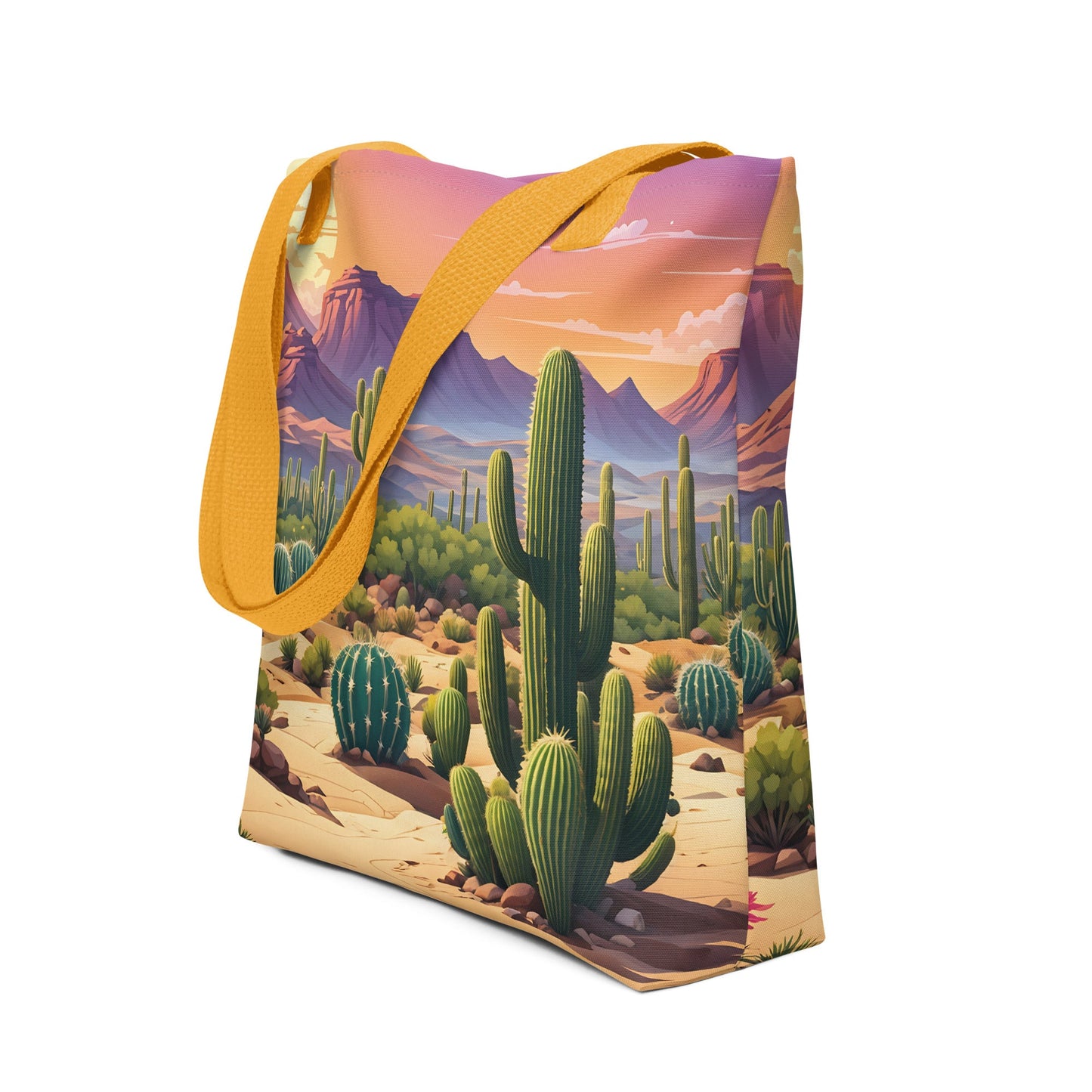 Cactus Desert III Tote Bag - Tote Bags - Discovery Co.