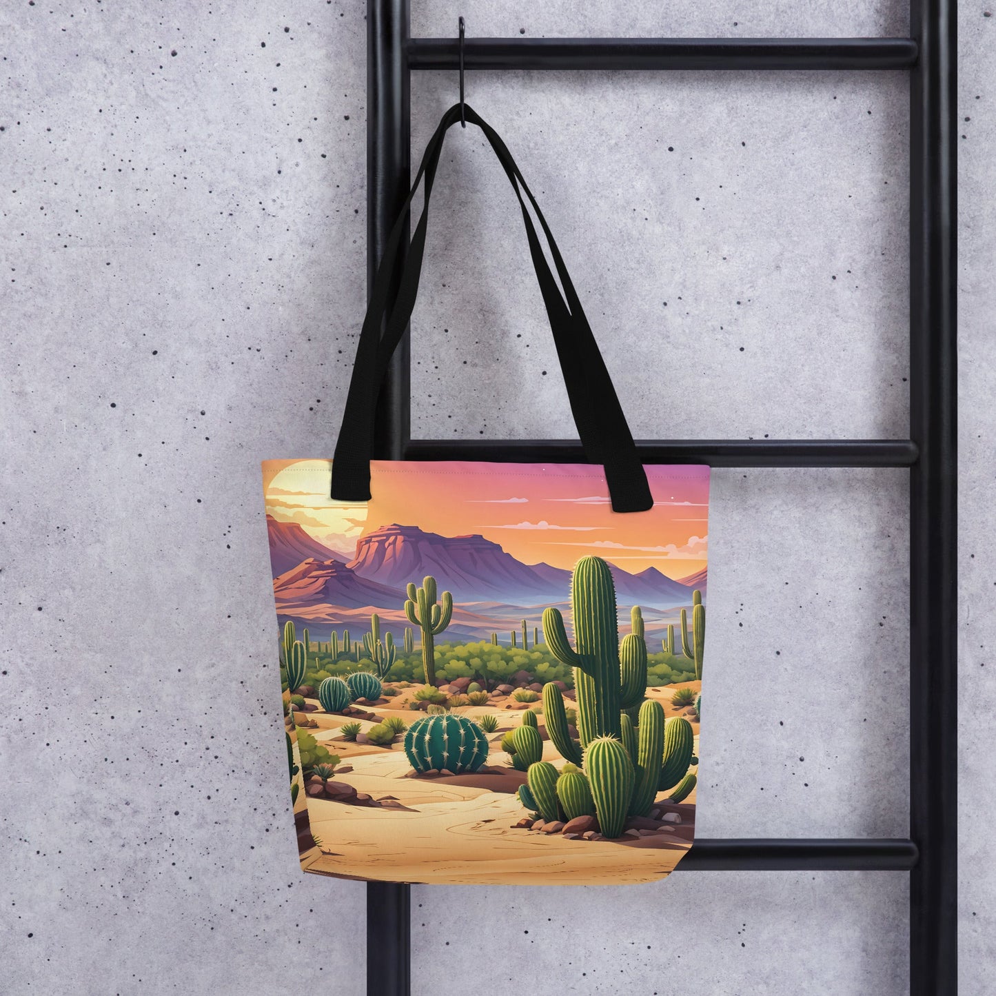 Cactus Desert III Tote Bag - Tote Bags - Discovery Co.