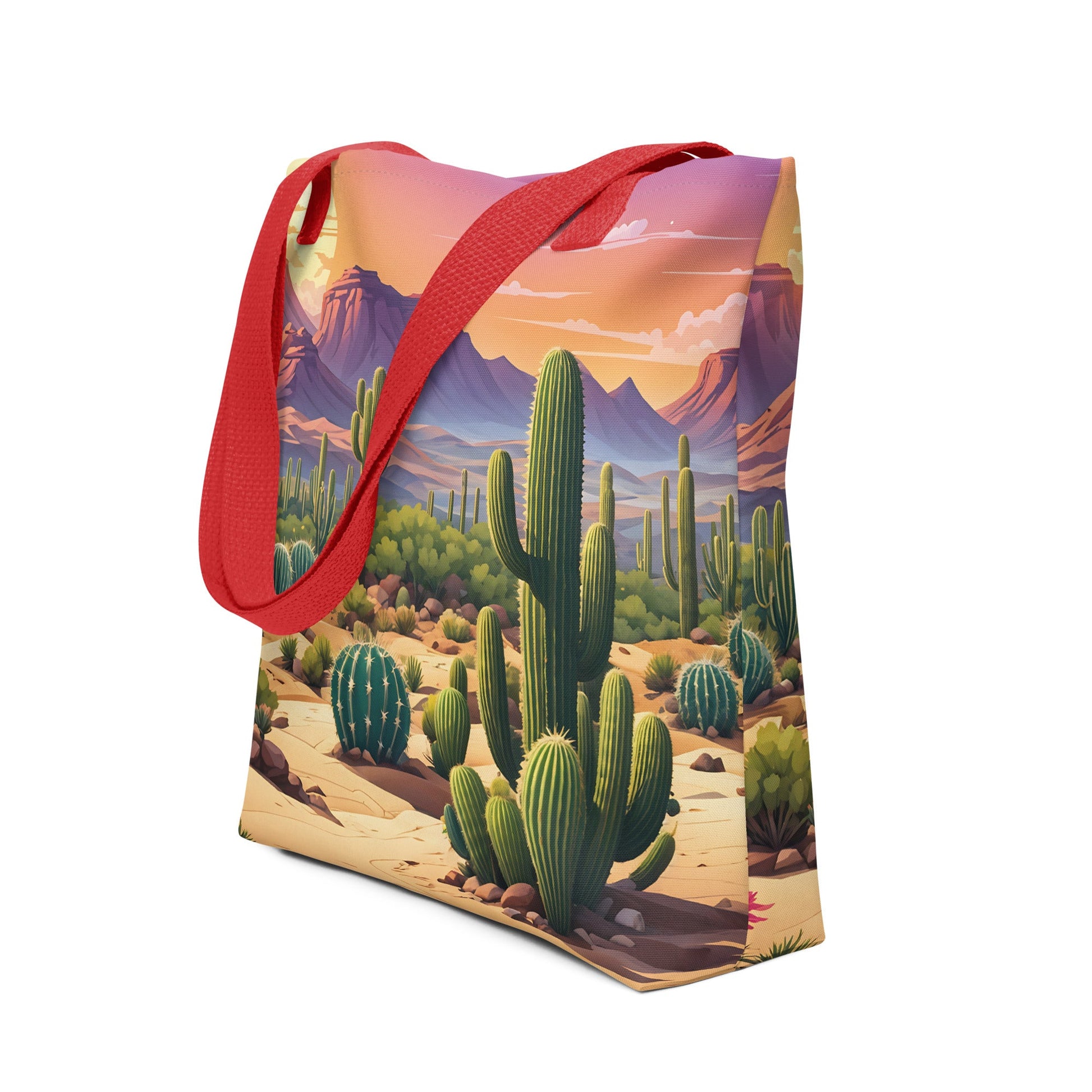 Cactus Desert III Tote Bag - Tote Bags - Discovery Co.