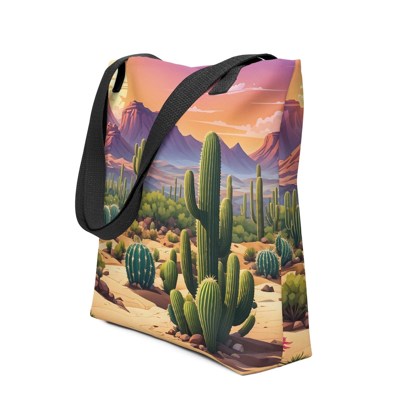 Cactus Desert III Tote Bag - Tote Bags - Discovery Co.